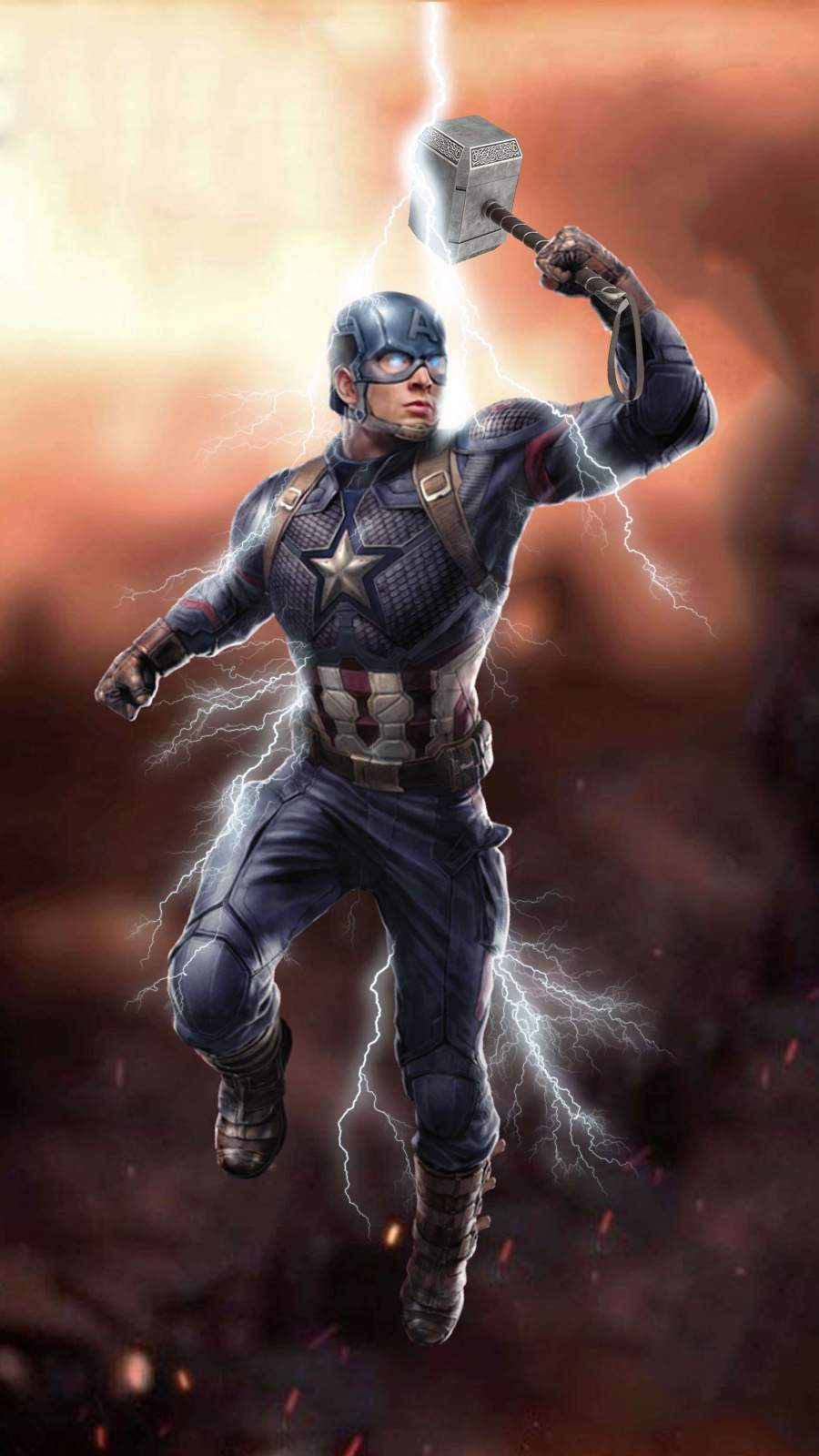 Captain America With Hammer Wallpapers