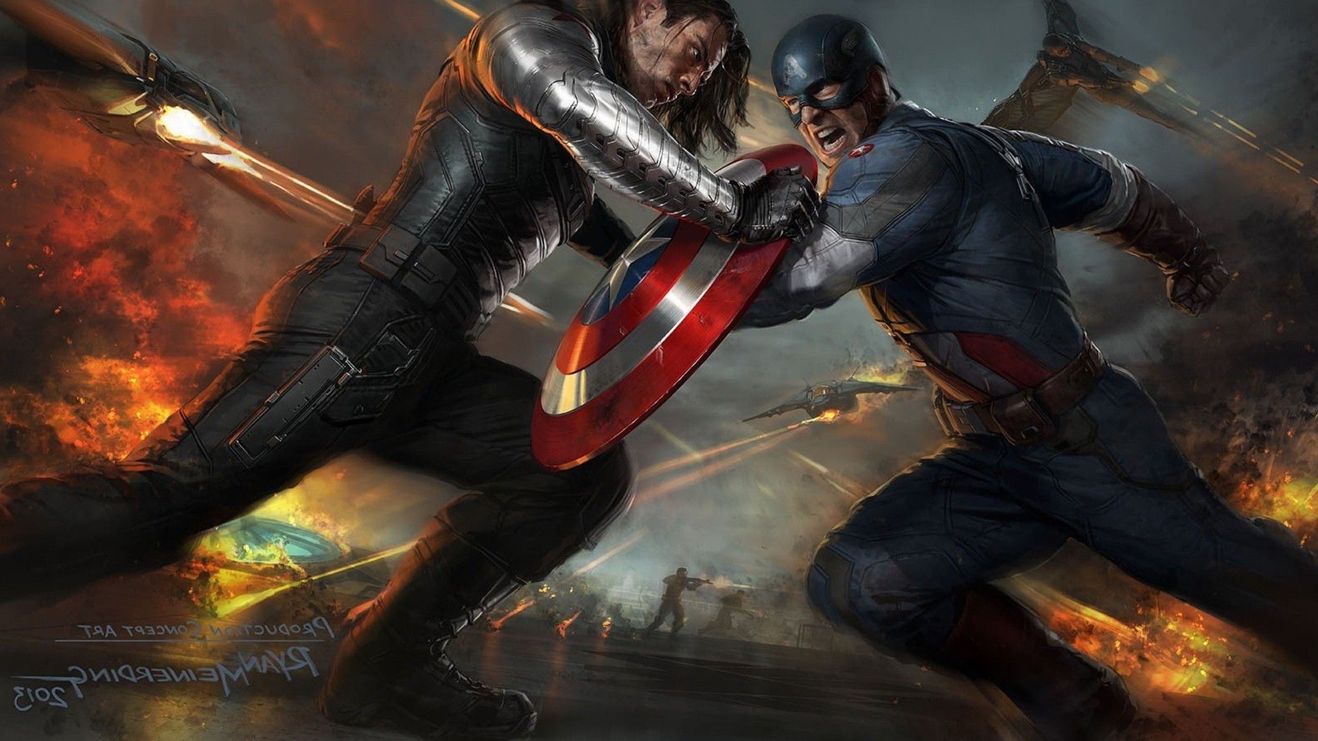 Captain America: The Winter Soldier Wallpapers