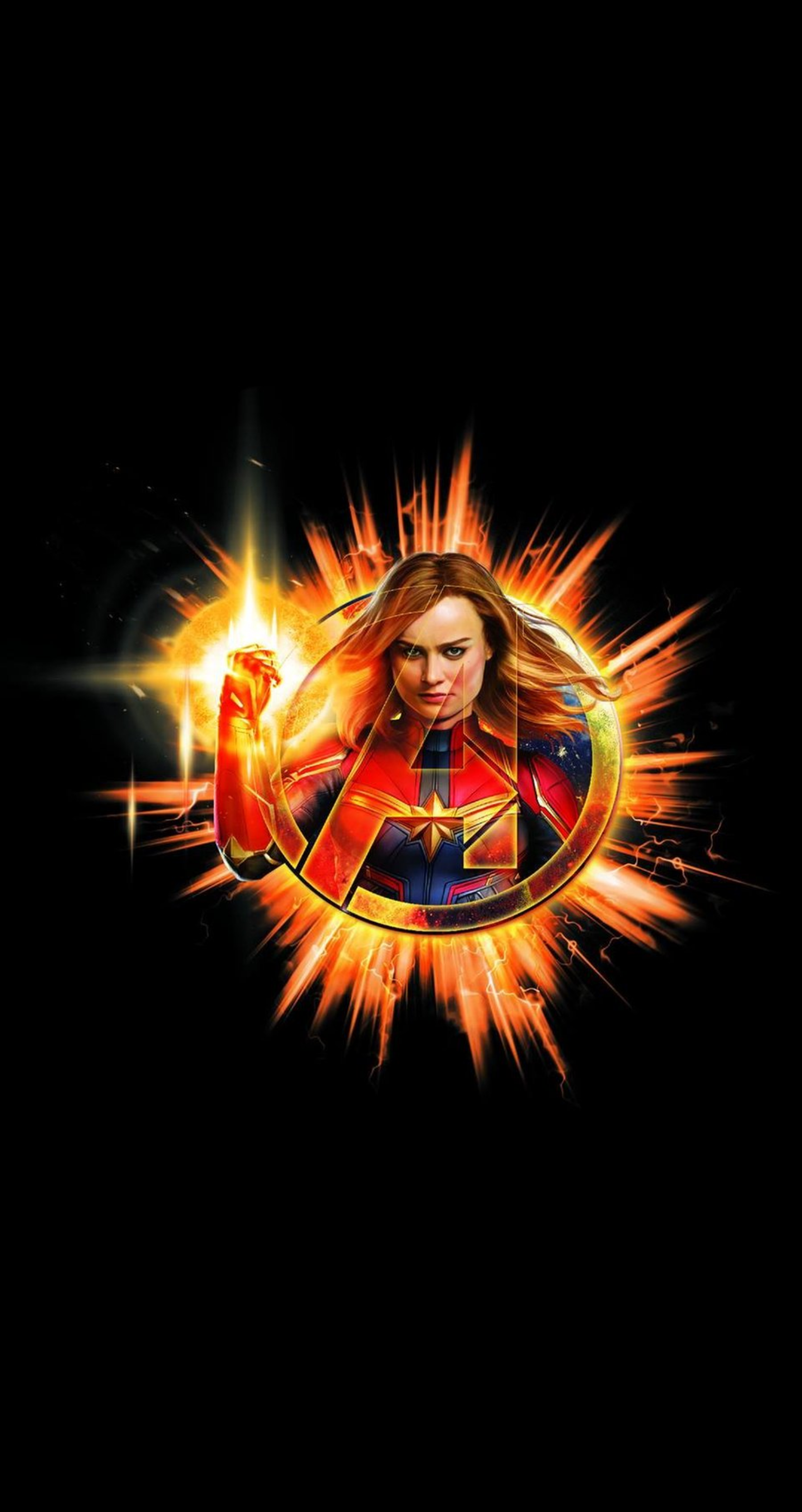 Captain Marvel Angry Wallpapers