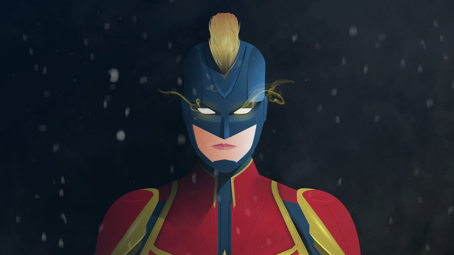 Captain Marvel Comic Art Wallpapers