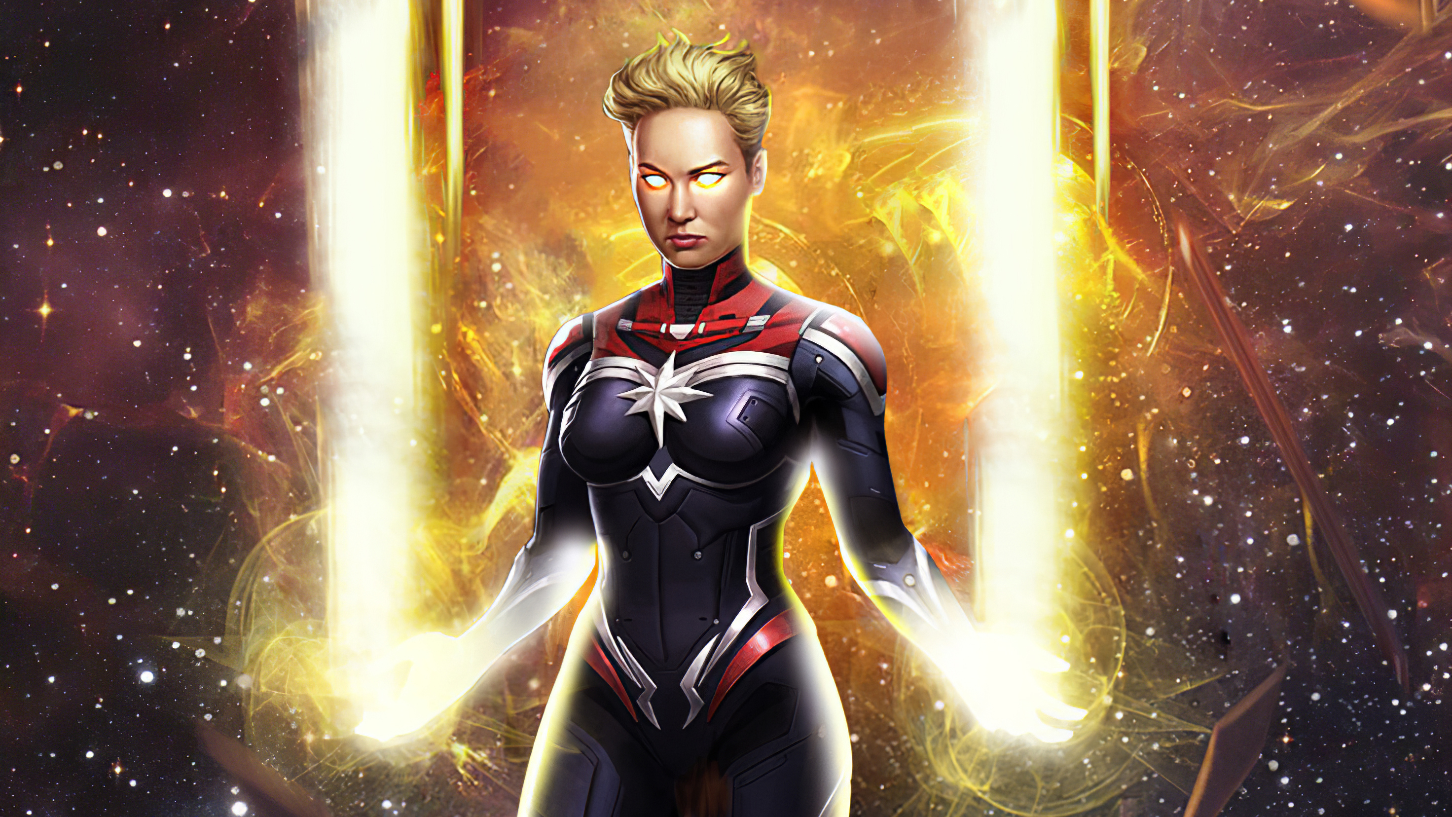 Captain Marvel Desktop Wallpapers