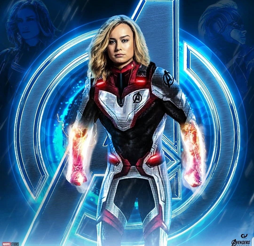 Captain Marvel Endgame Wallpapers