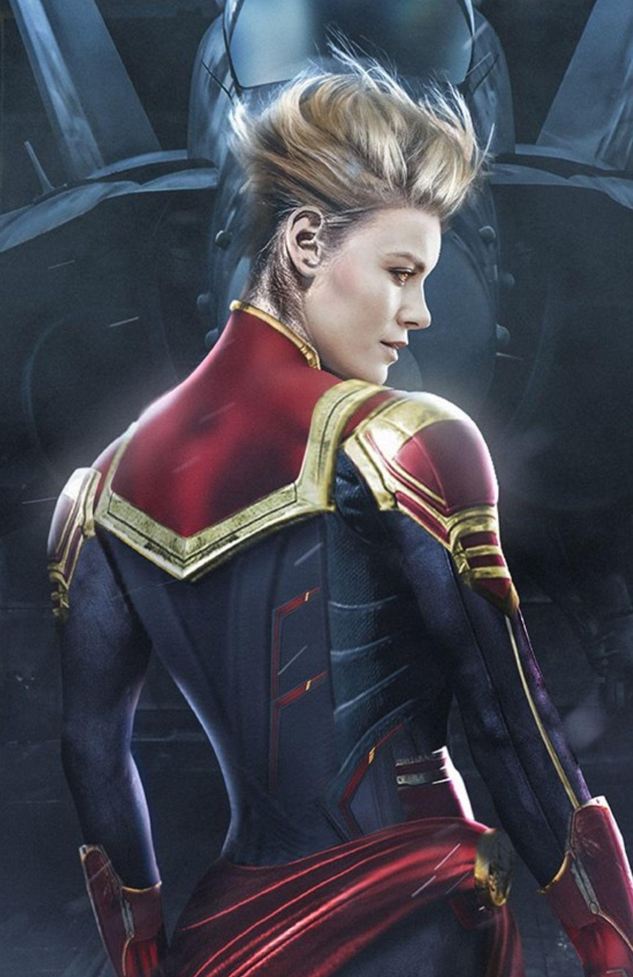 Captain Marvel Endgame Wallpapers