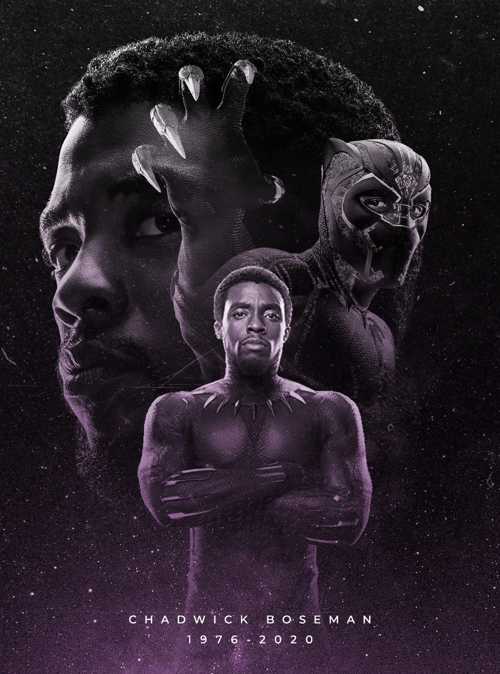 Chadwick Boseman Black Panther Tribute Wallpapers