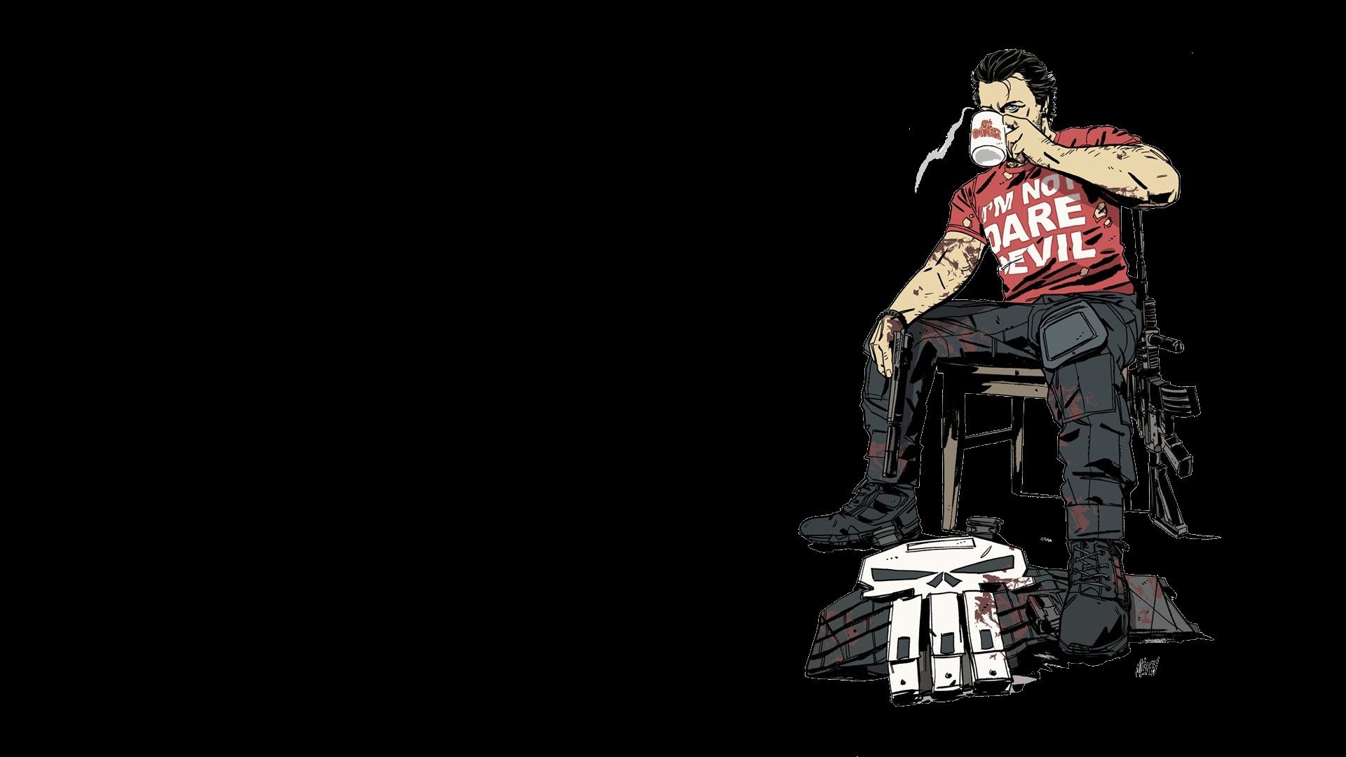 Cool Punisher Digital Art Wallpapers