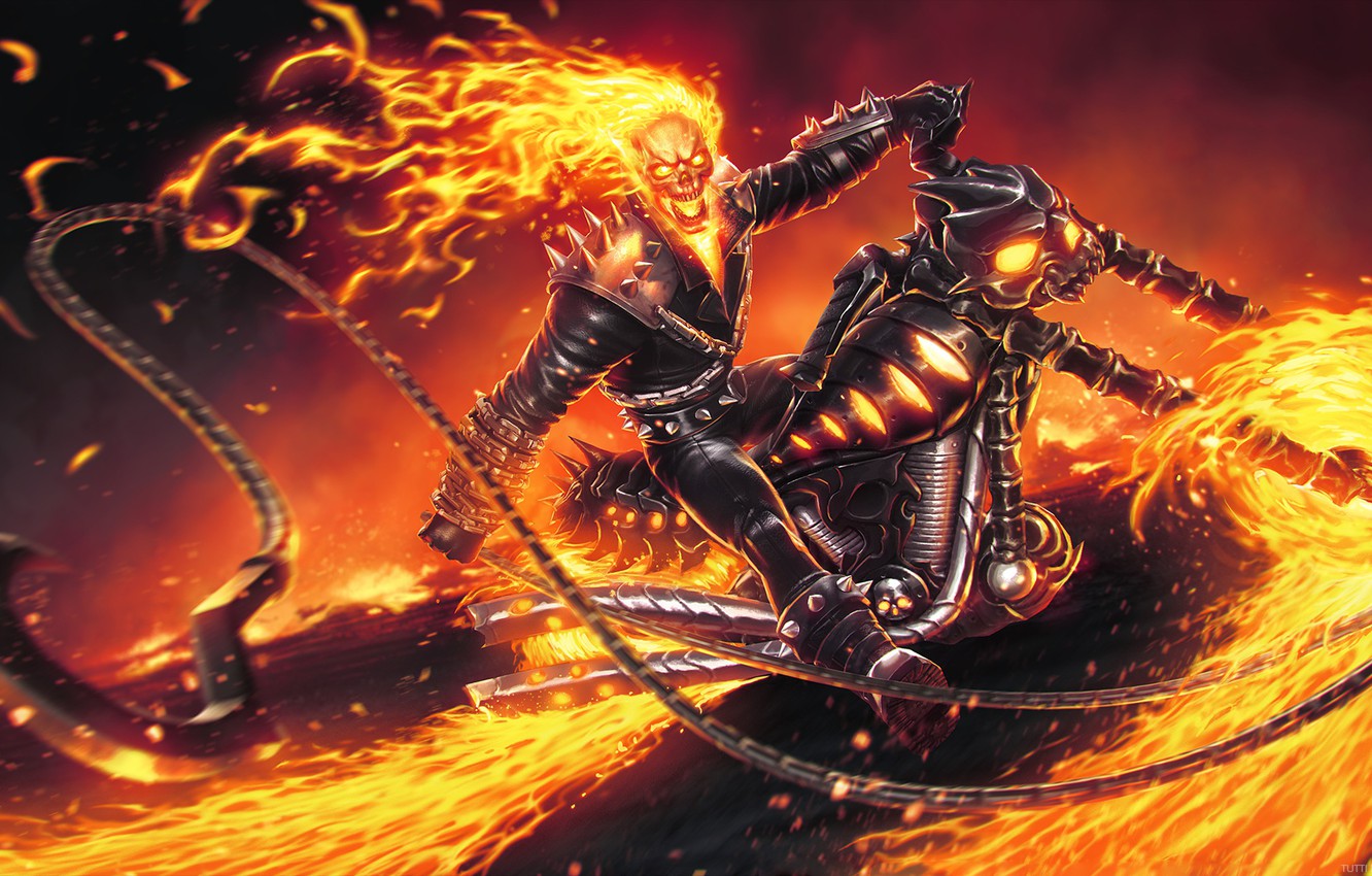 Coolest Ghost Rider 2020 Art Wallpapers