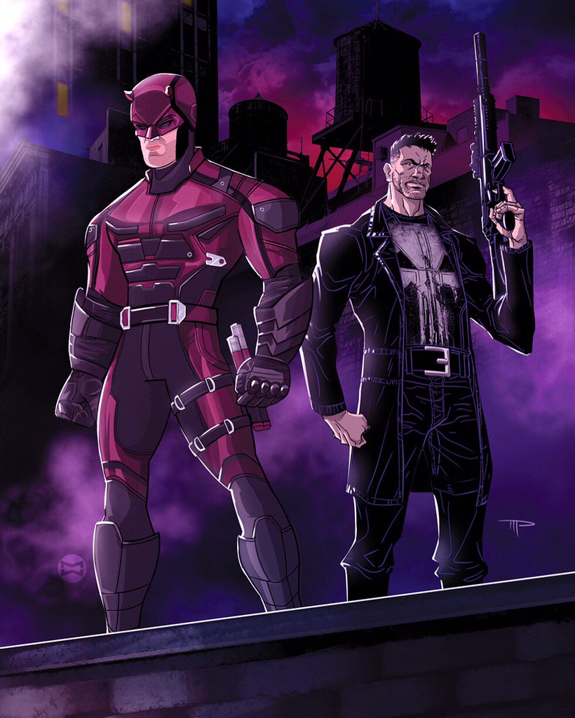 Daredevil X Punisher Marvel Comic Wallpapers