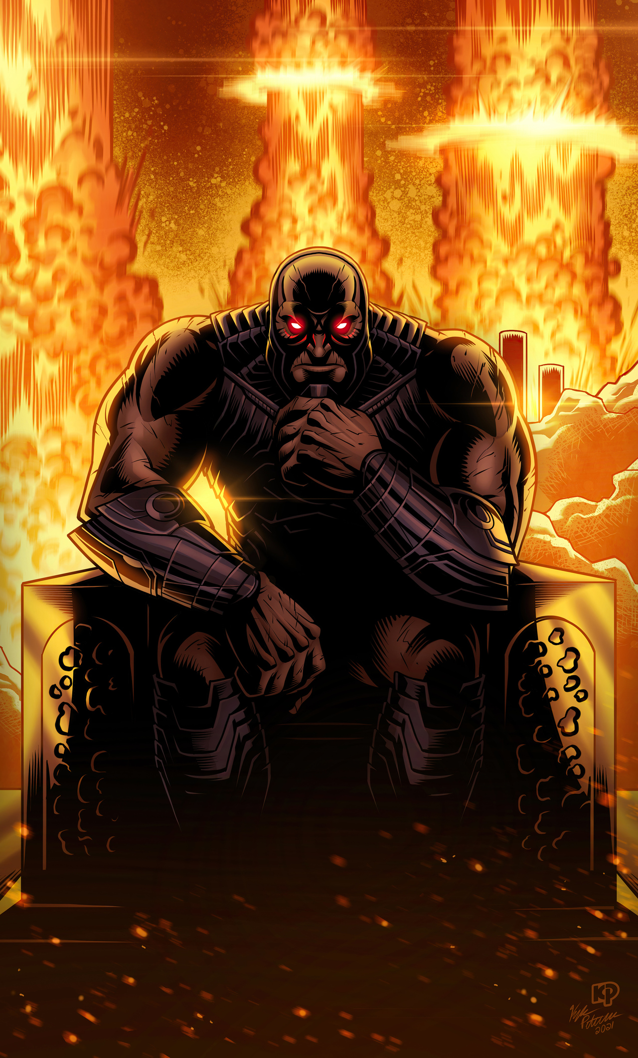 Darkseid 4K Art Wallpapers