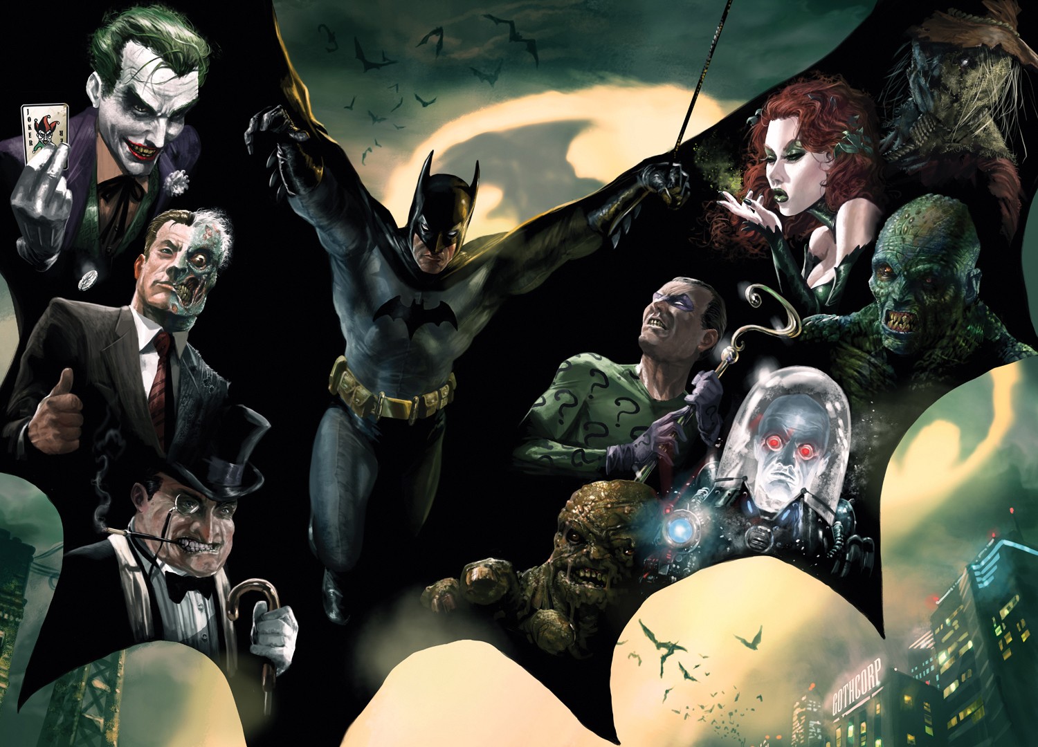 Dc Batman Comic Art Wallpapers