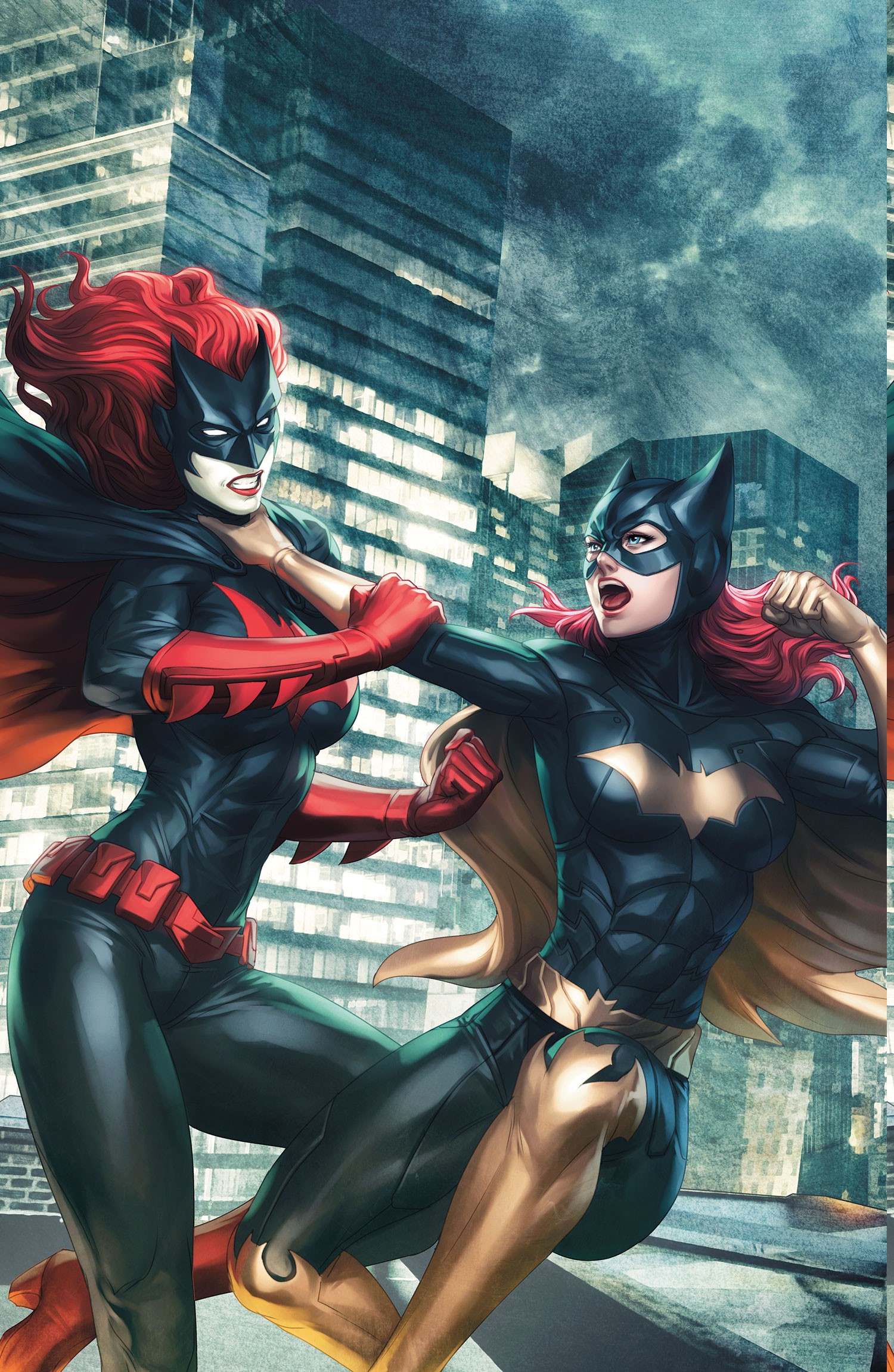 Dc Comics Batgirl And Batman Team Wallpapers