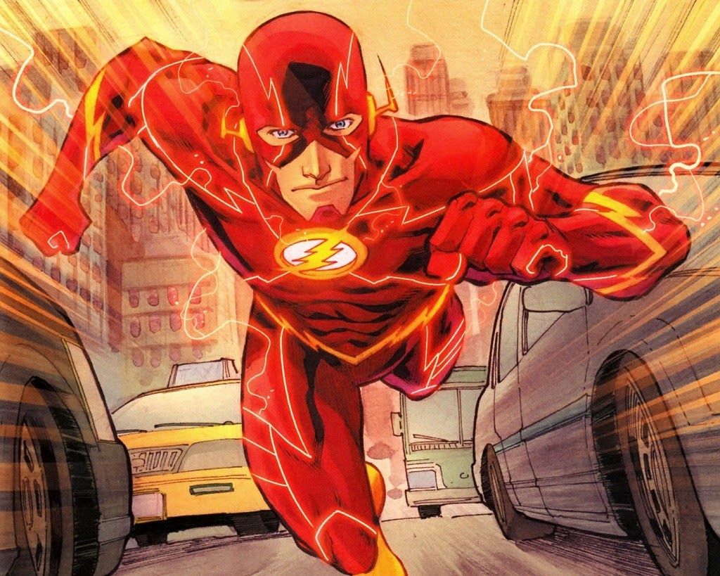 Dc Flash Running Art Wallpapers