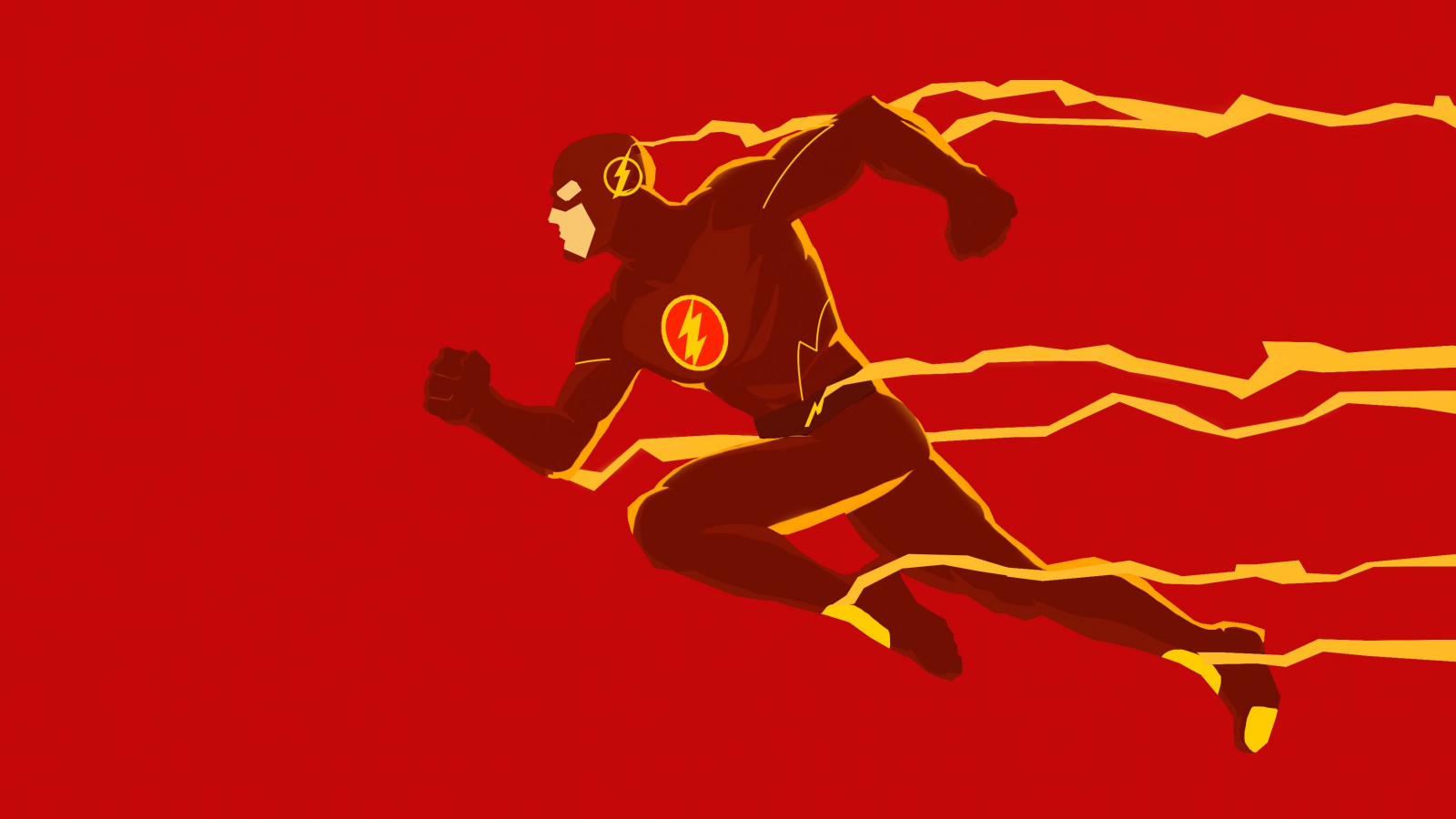 Dc Flash Running Art Wallpapers