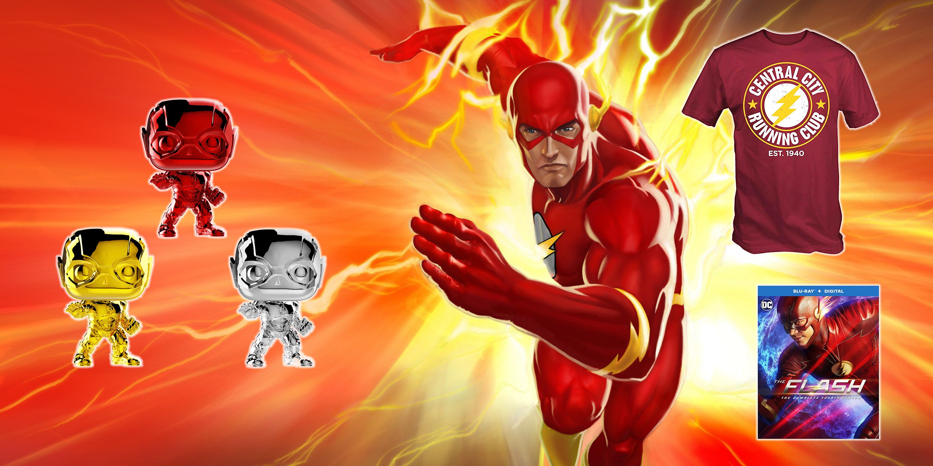 Dc Flash Running Art Wallpapers