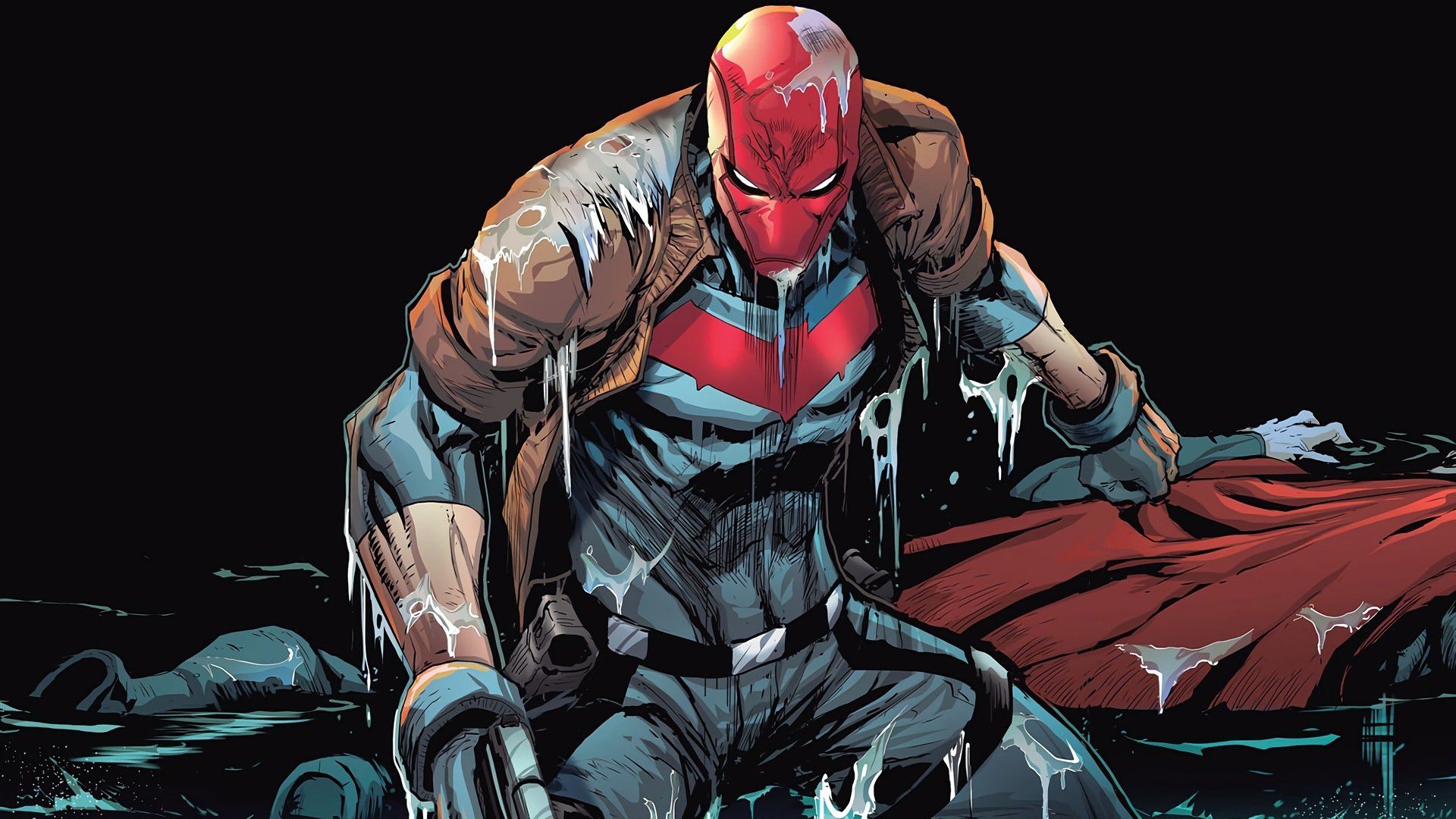 Dc Red Hood Digital Comic Art Wallpapers