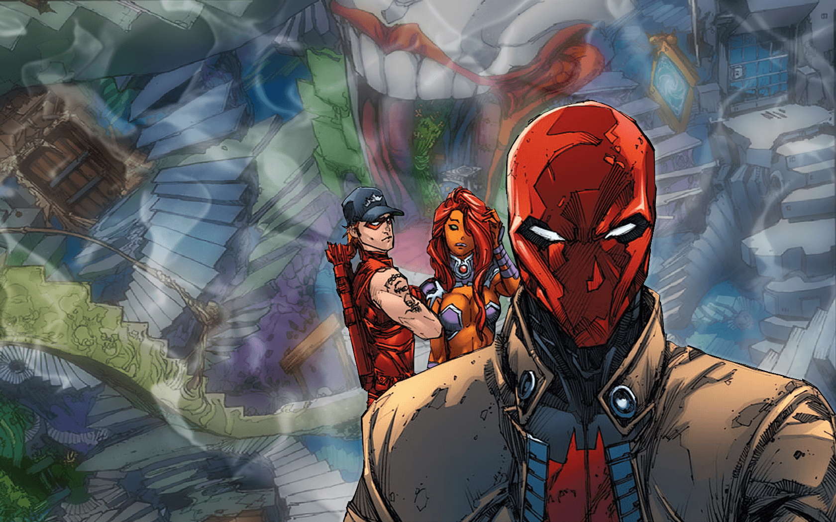 Dc Red Hood Digital Comic Art Wallpapers