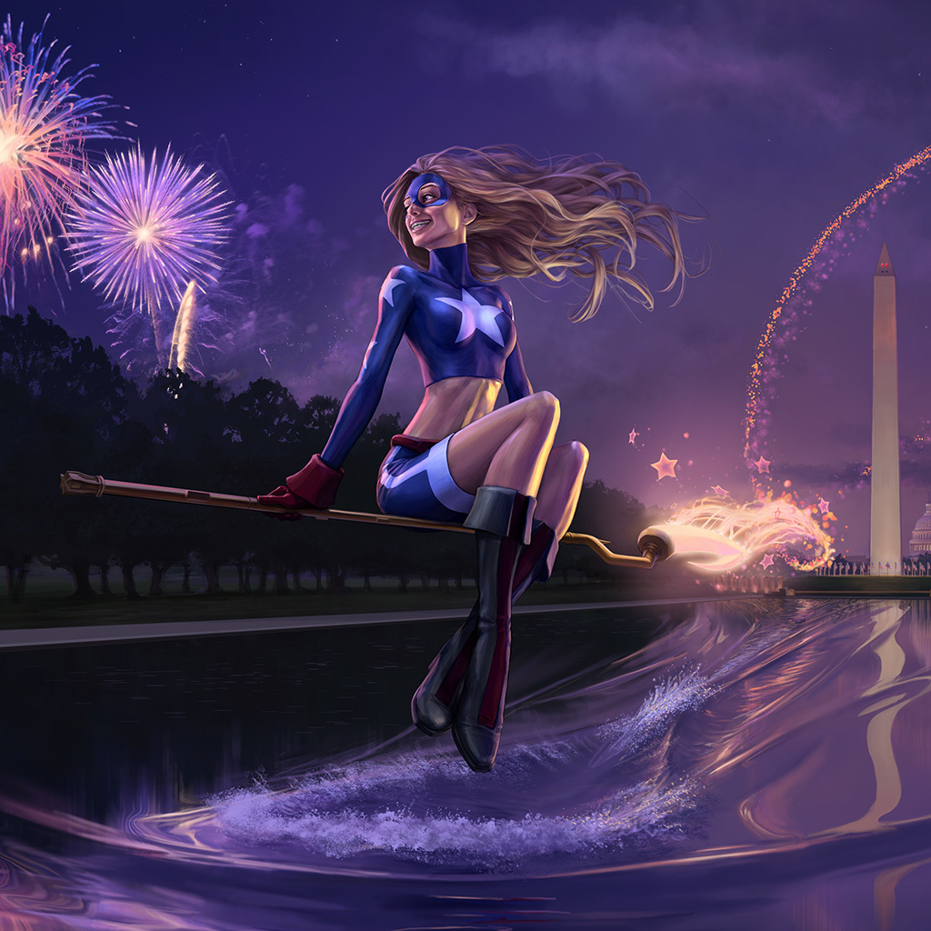 Dc Stargirl 2020 Art Wallpapers