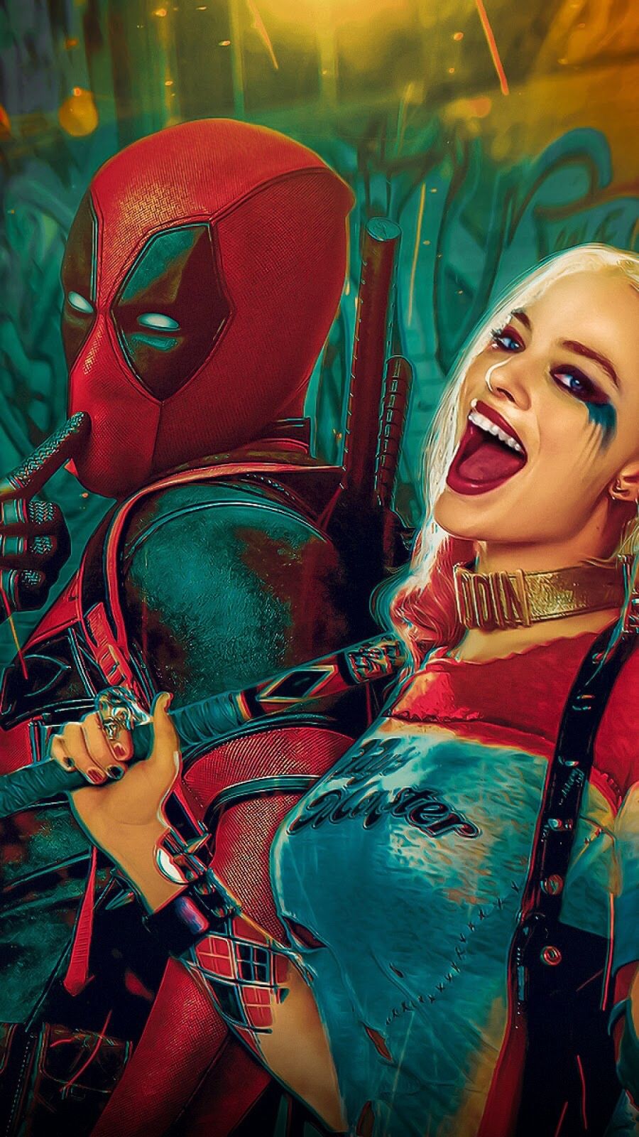 Deadpool And Harley Quinn Wallpapers