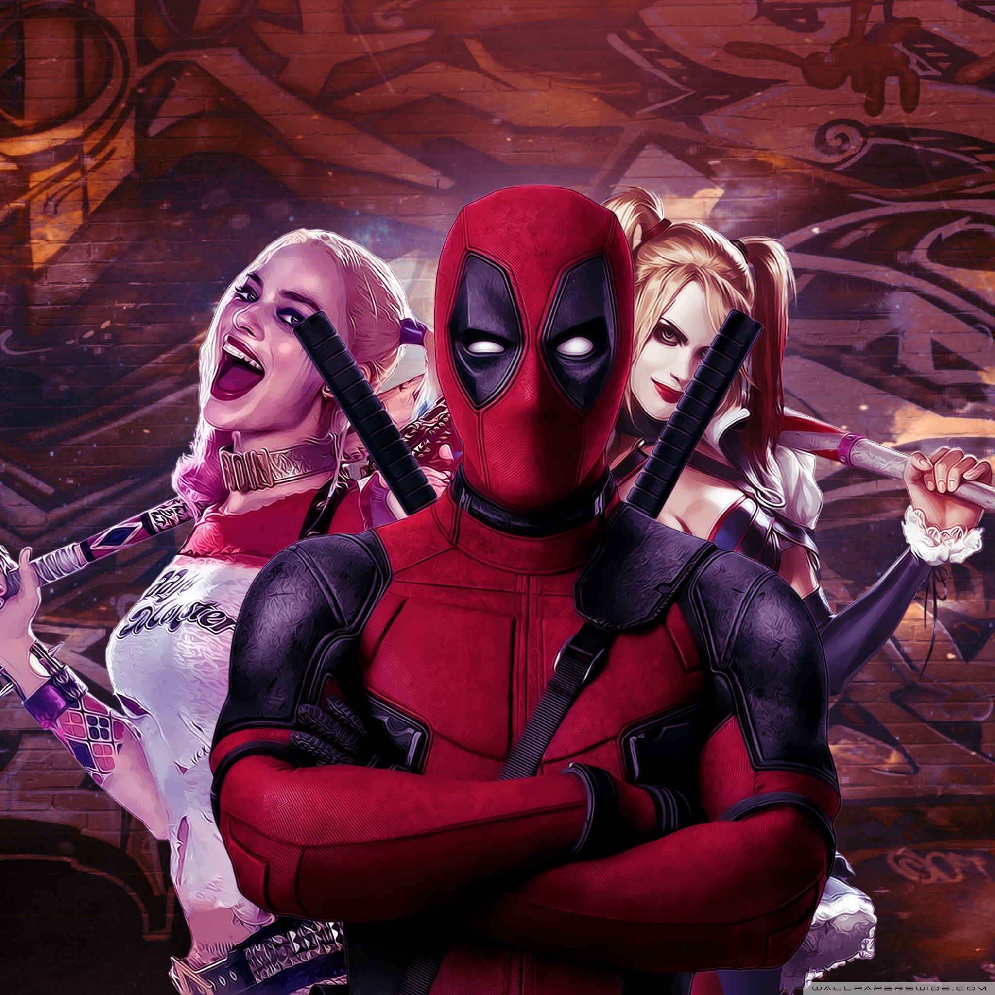 Deadpool And Harley Quinn Wallpapers