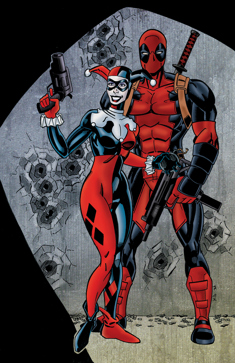 Deadpool And Harley Quinn Wallpapers