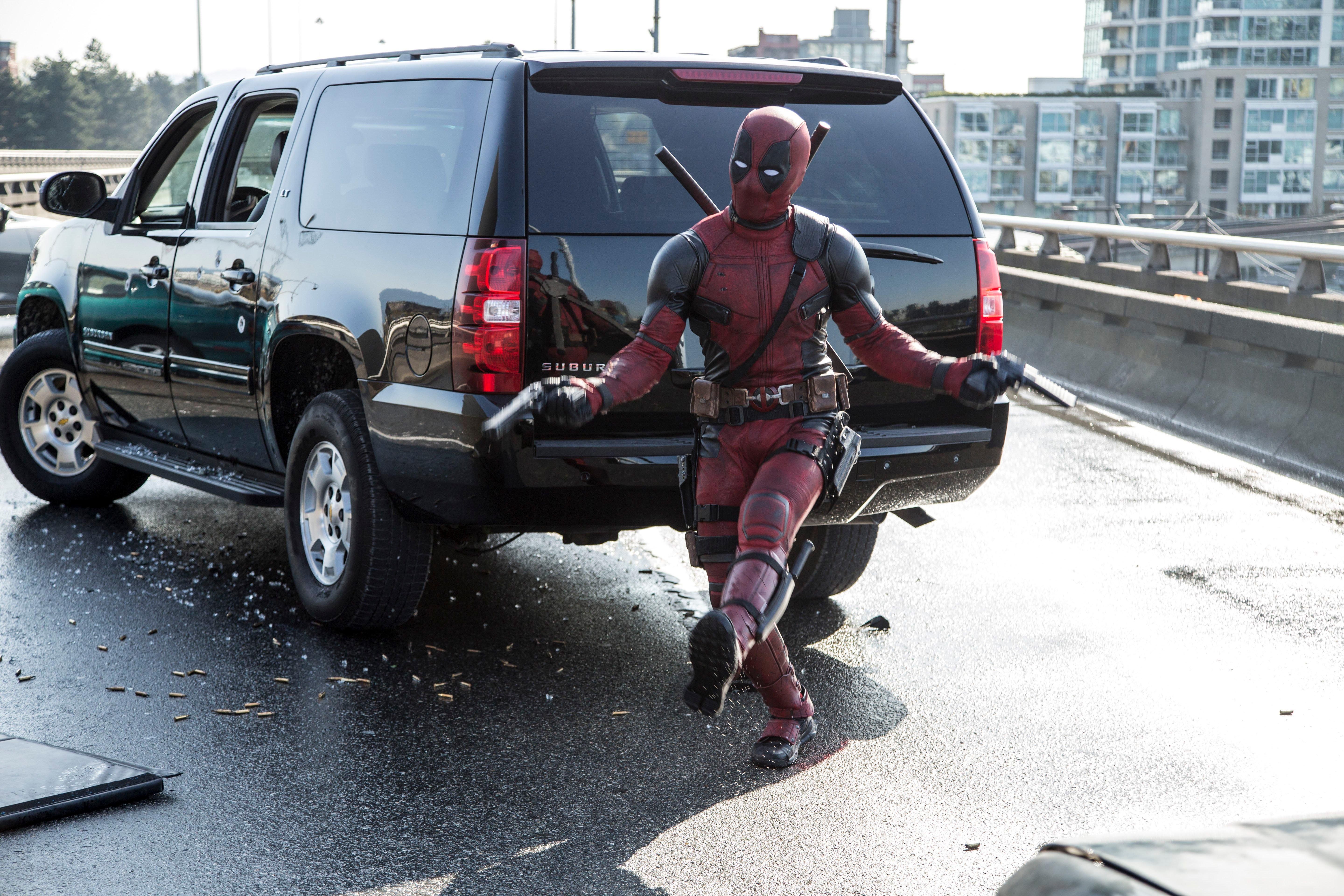 Deadpool Car Wallpapers