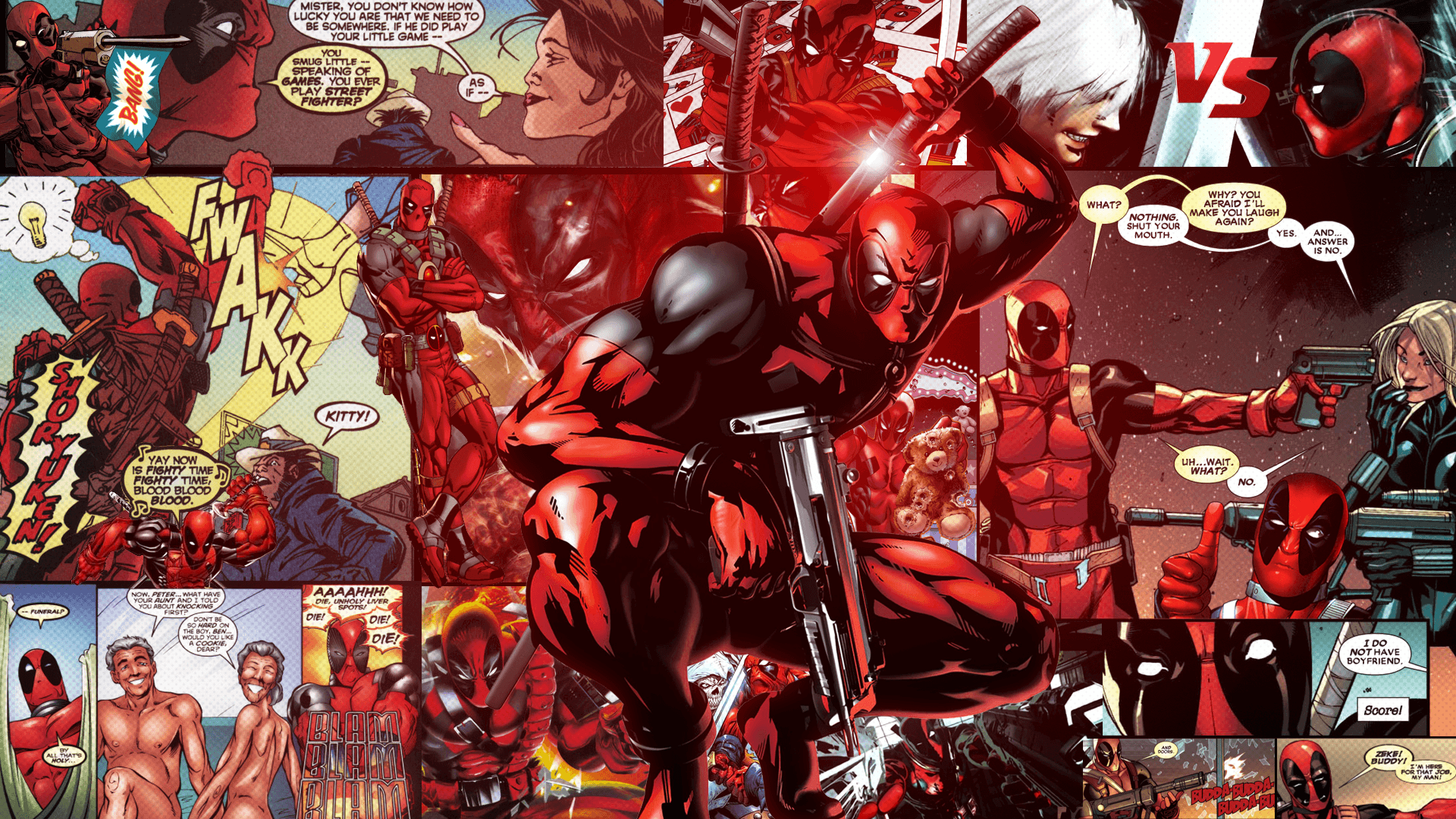 Deadpool Daredevil Marvel Comics 4K Wallpapers