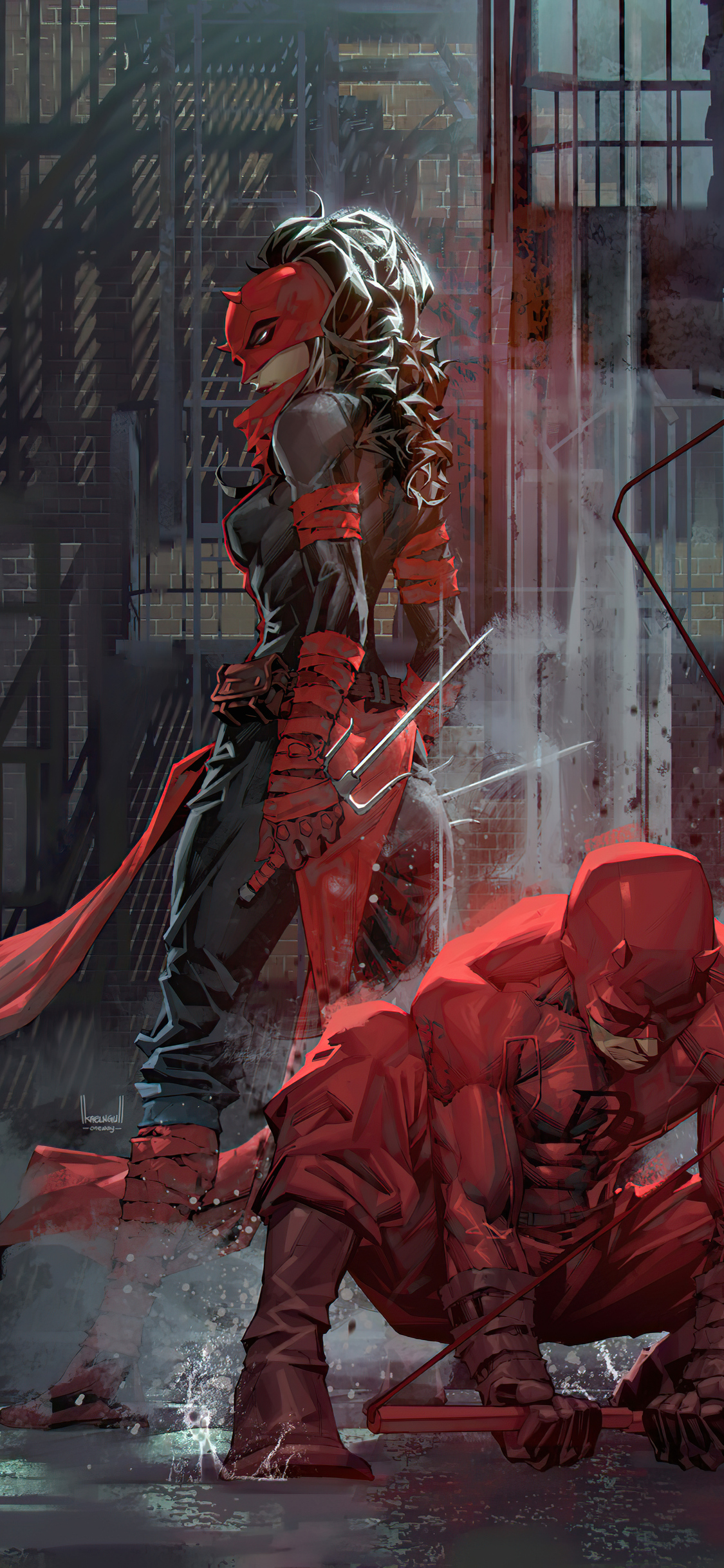 Deadpool Daredevil Marvel Comics 4K Wallpapers