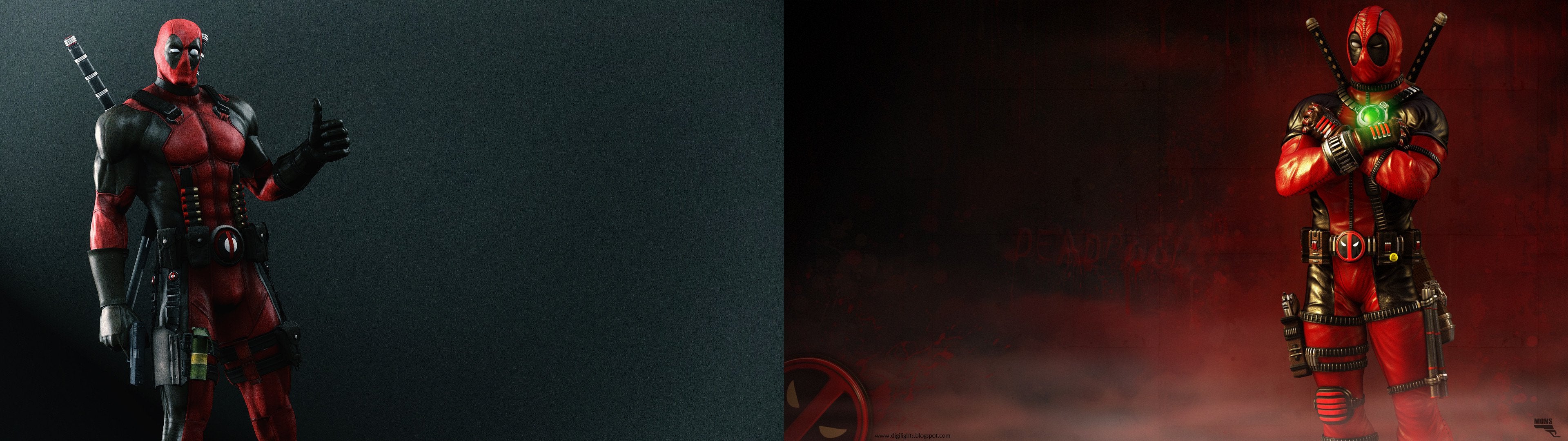 Deadpool Dual Monitor Wallpapers