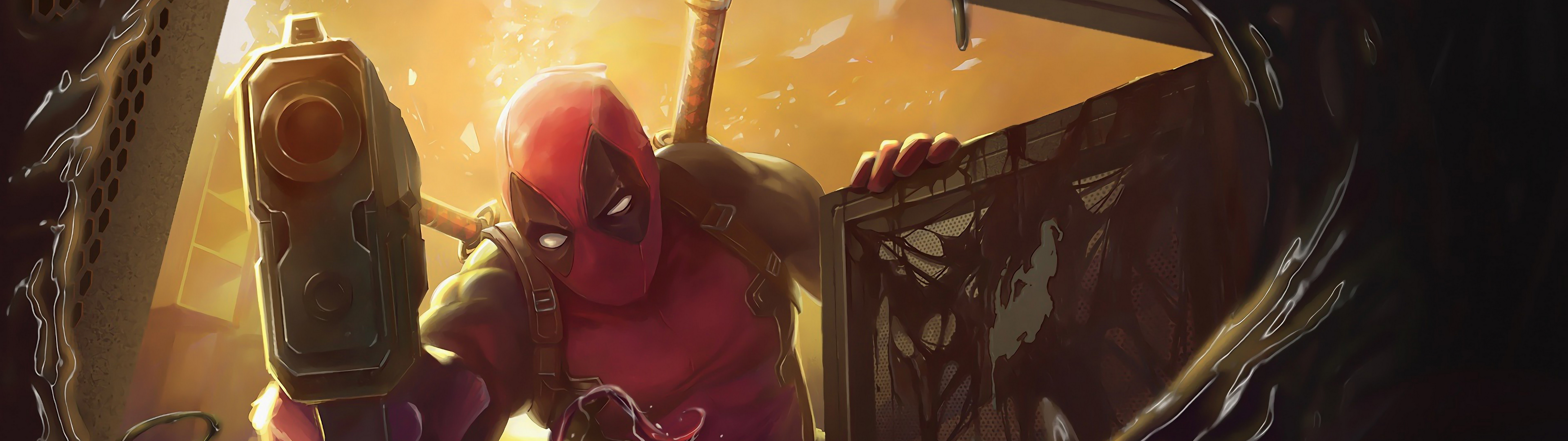 Deadpool Dual Monitor Wallpapers