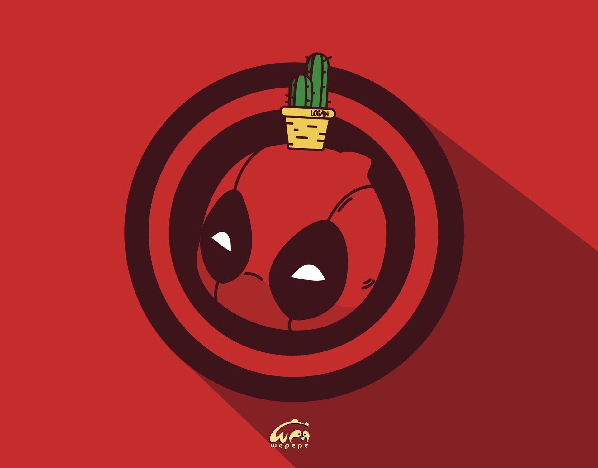 Deadpool Logo Wallpapers