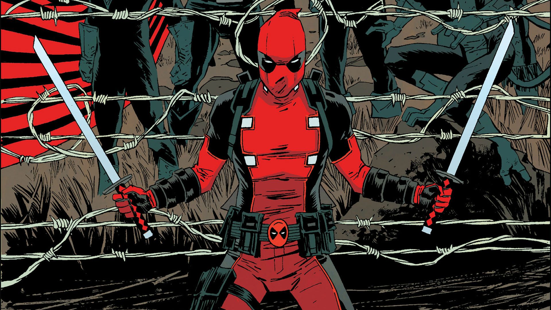 Deadpool Marvel Comic Art Wallpapers