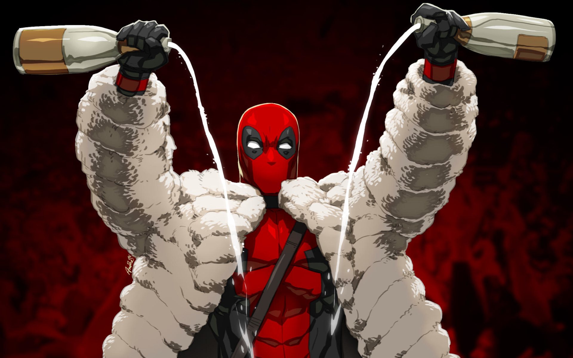 Deadpool Marvel Comic Art Wallpapers