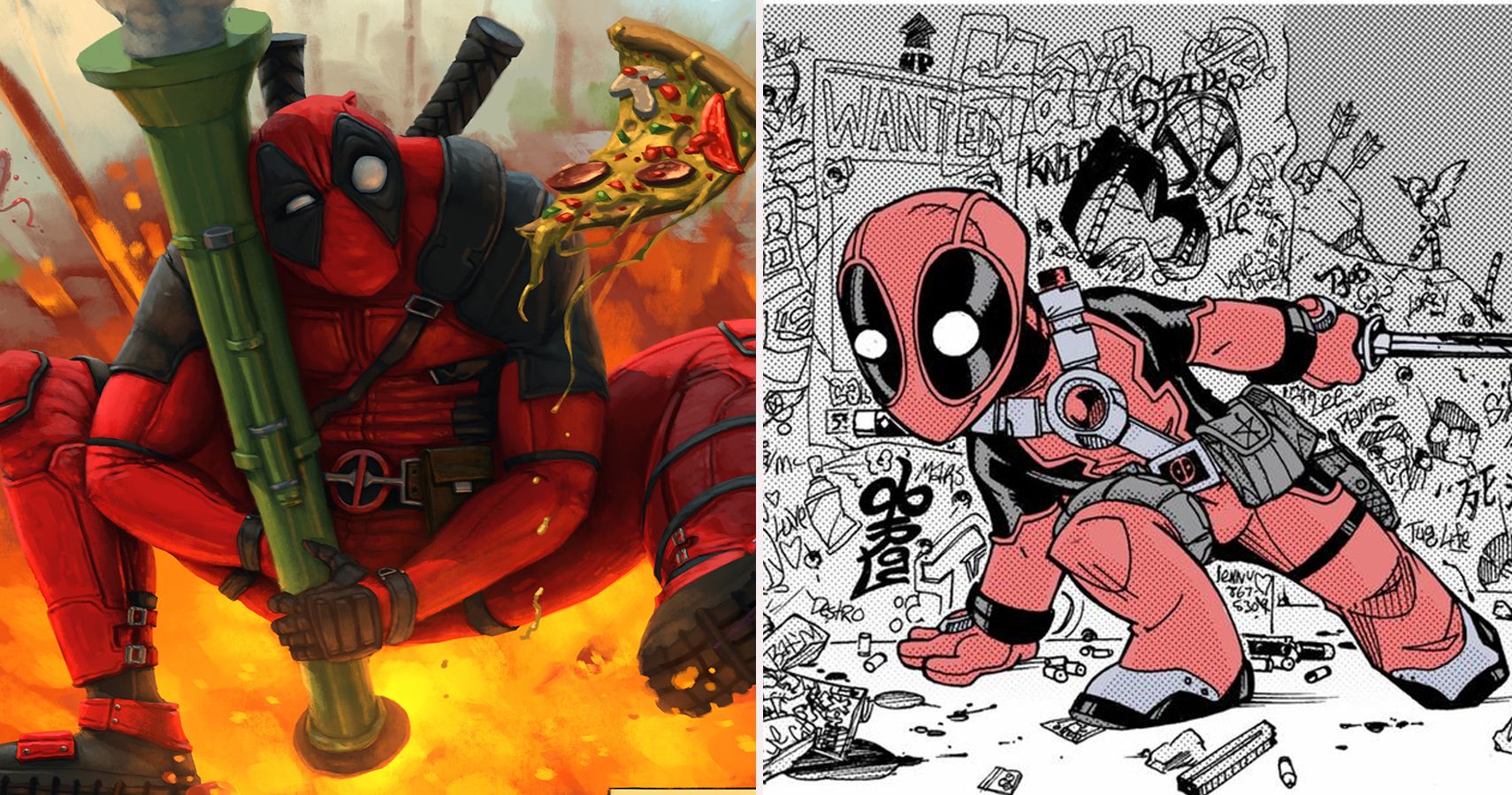 Deadpool Marvel Comic Art Wallpapers