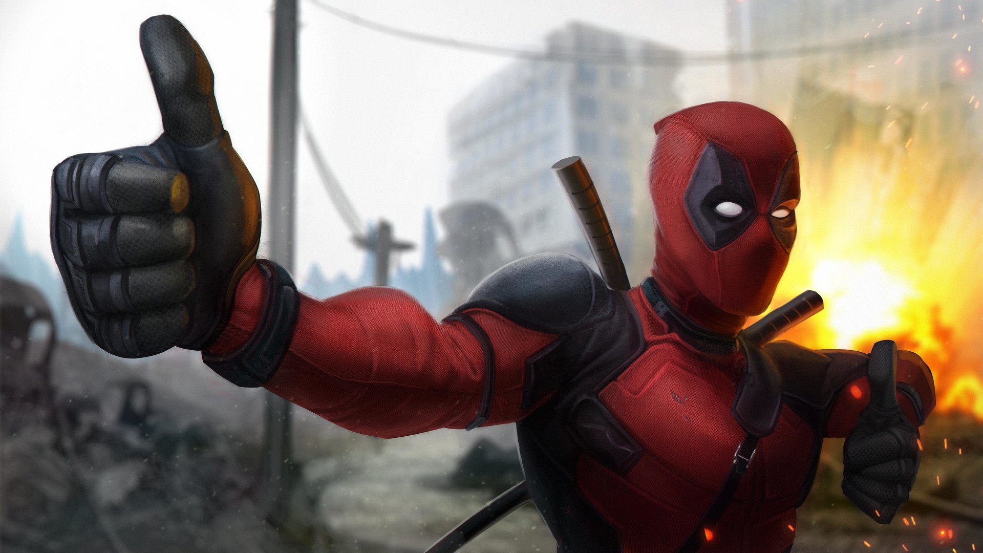 Deadpool Marvel Comic Art Wallpapers