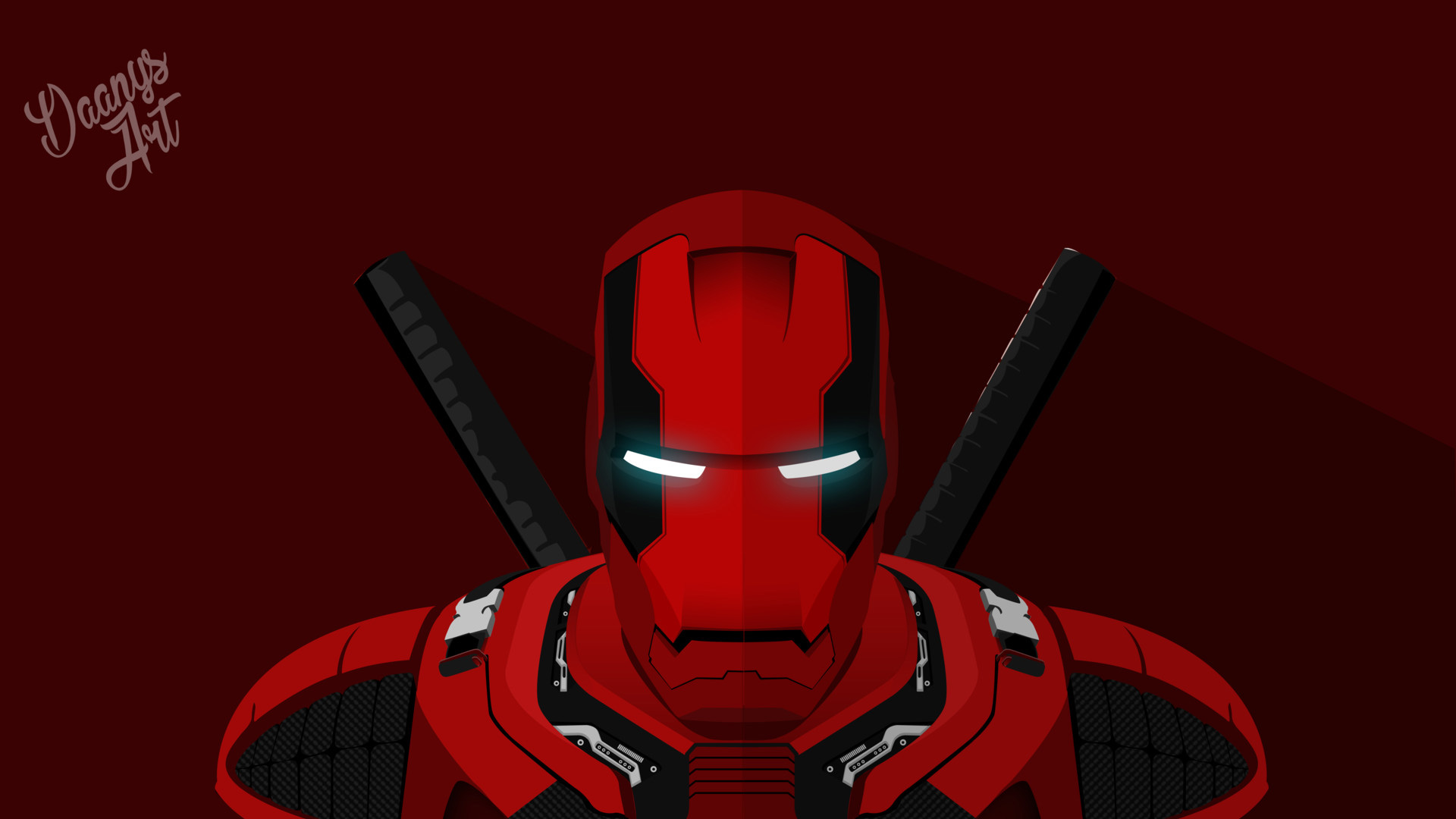 Deadpool Minimalist Wallpapers