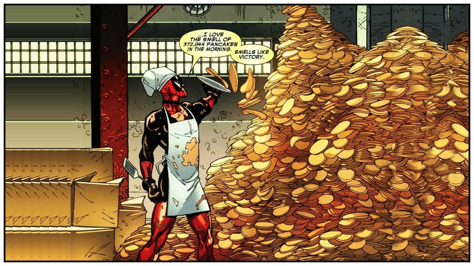 Deadpool Pancakes Wallpapers