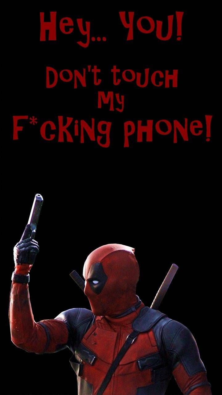 Deadpool Trapped In Phone Wallpapers