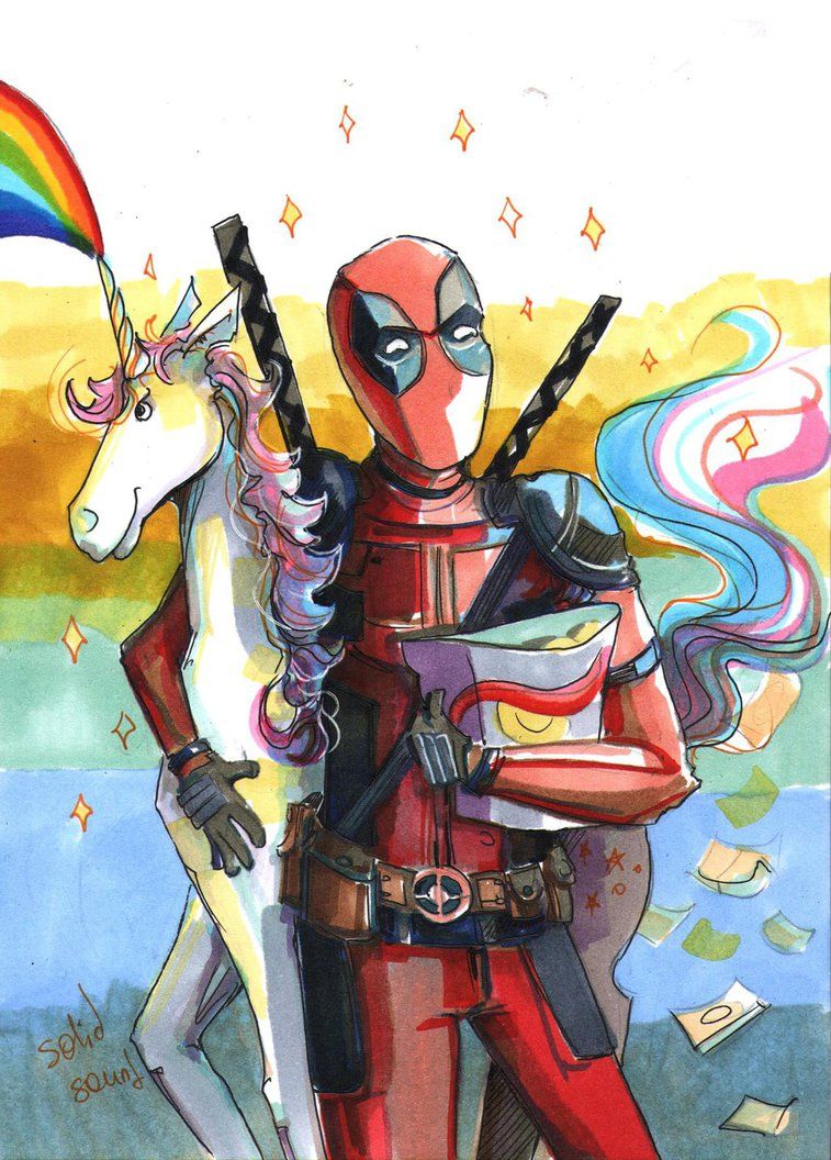 Deadpool Unicorn Wallpapers