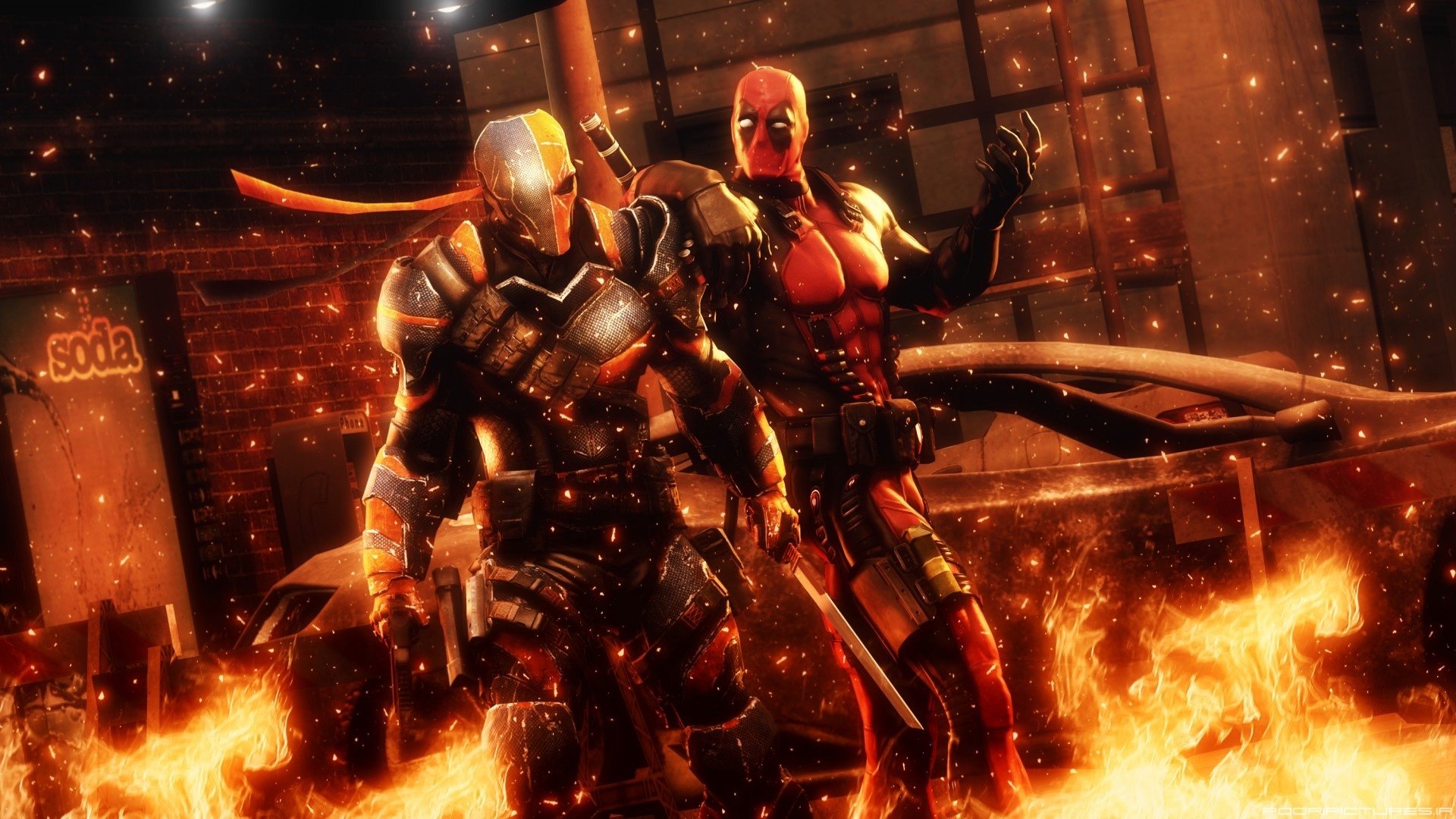 Deadpool Vs Deathstroke Wallpapers