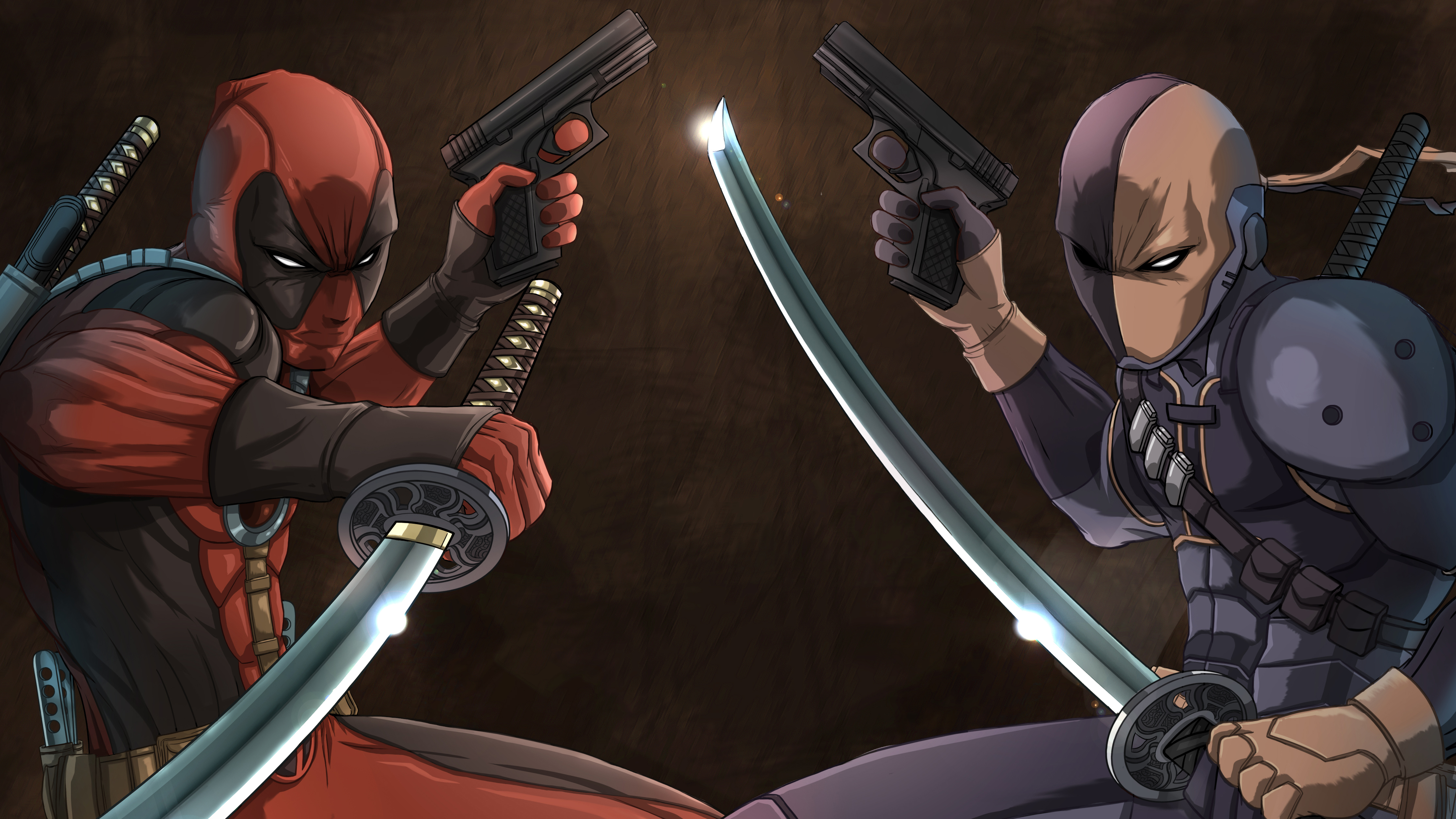 Deadpool Vs Deathstroke Wallpapers