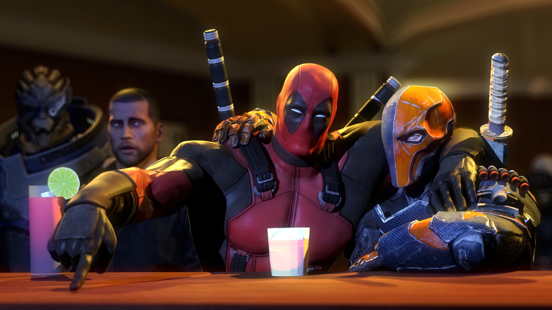 Deadpool Vs Deathstroke Wallpapers