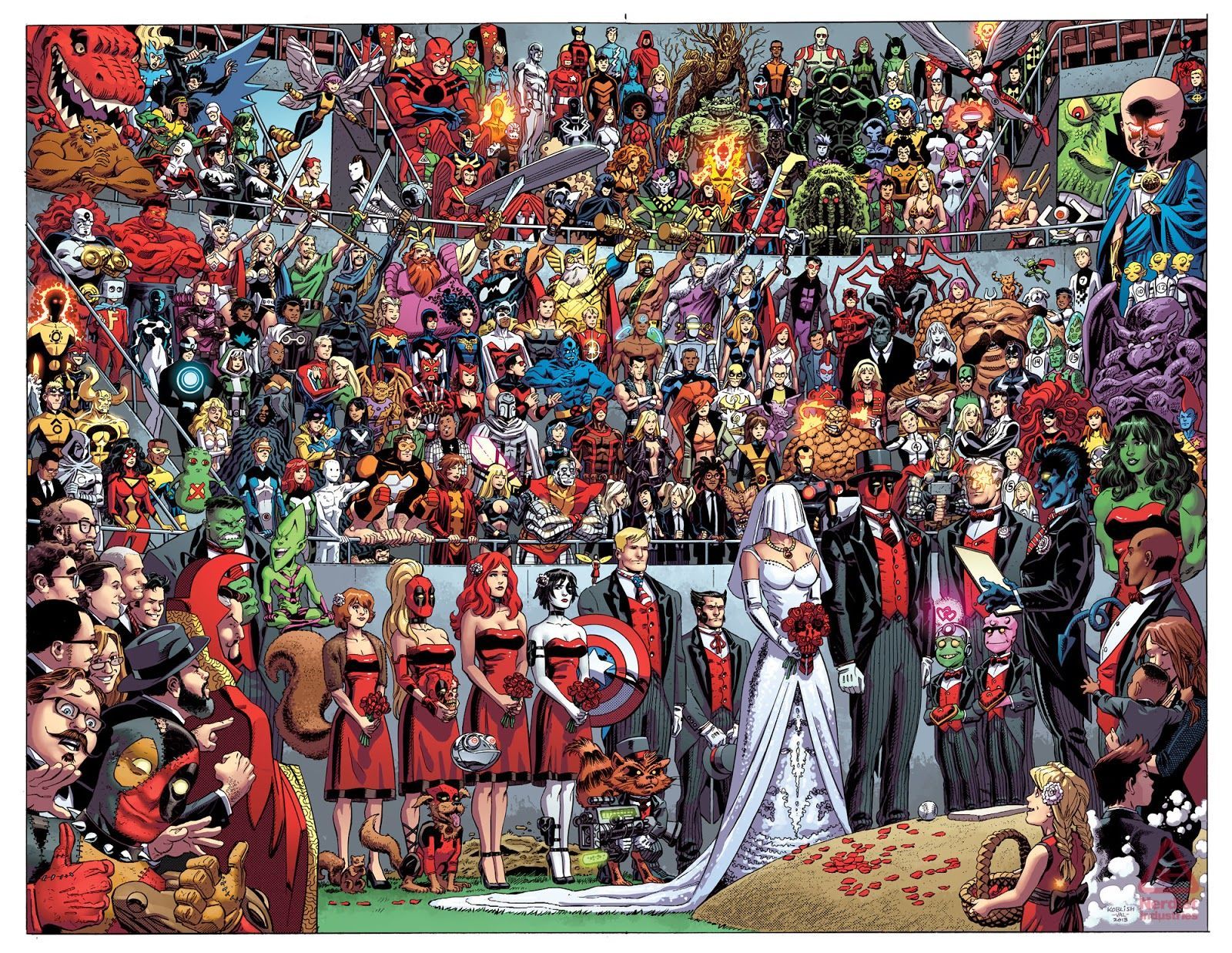 Deadpool Wedding Wallpapers