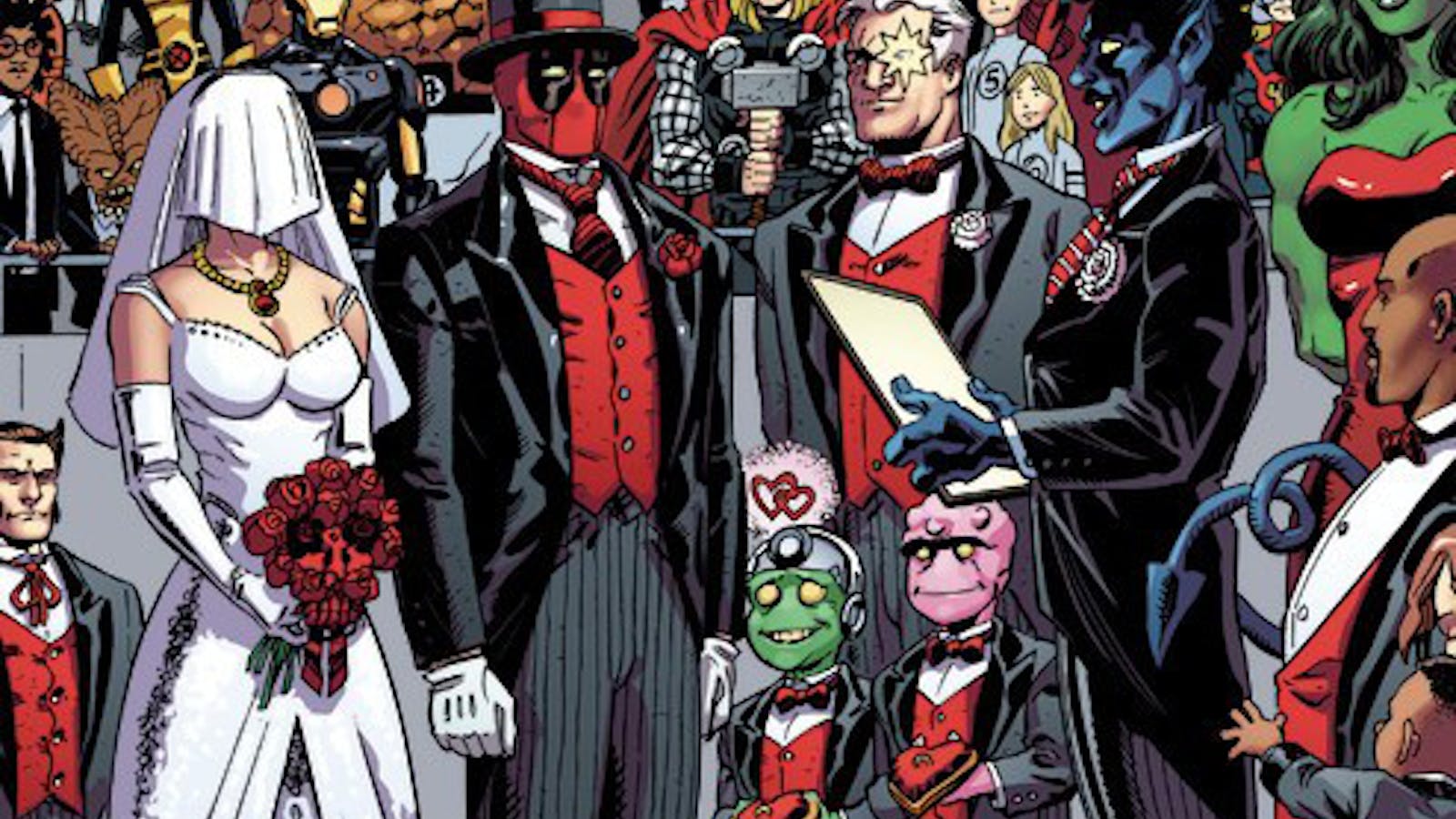 Deadpool Wedding Wallpapers