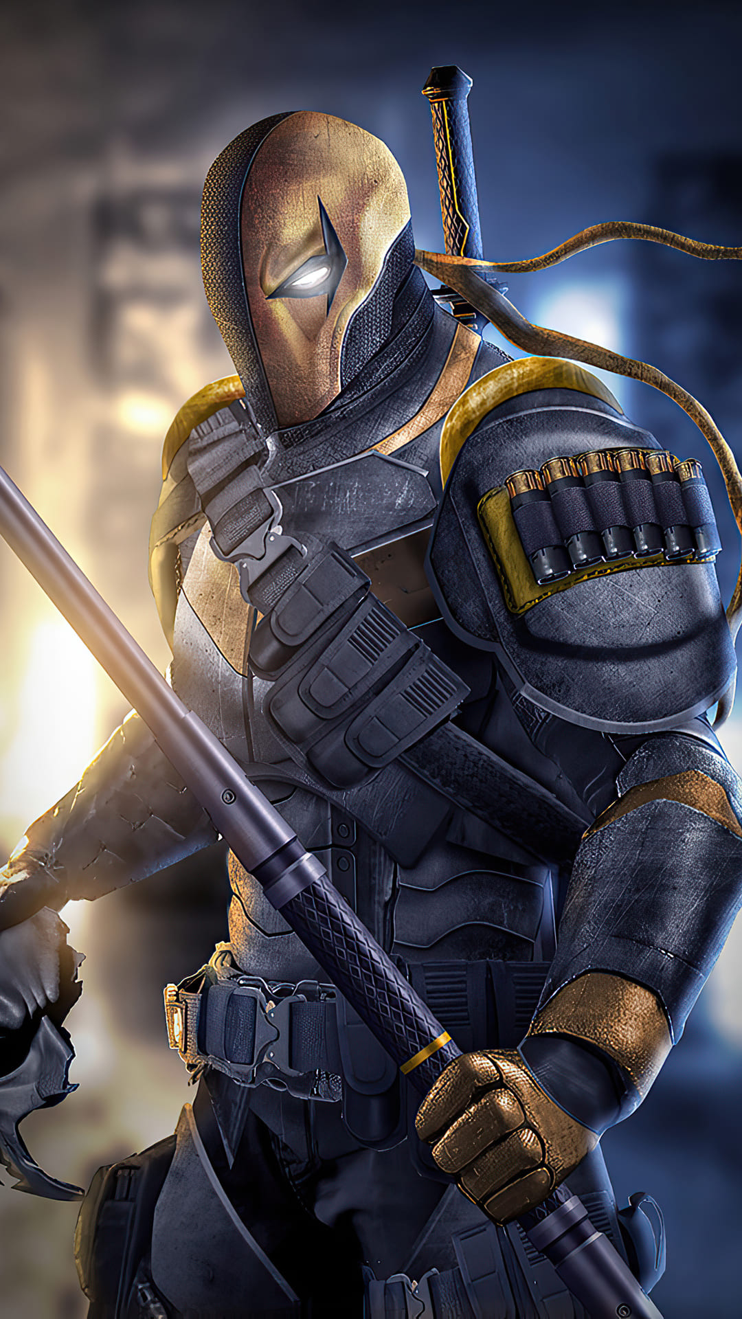 Deathstroke Splash Art Wallpapers