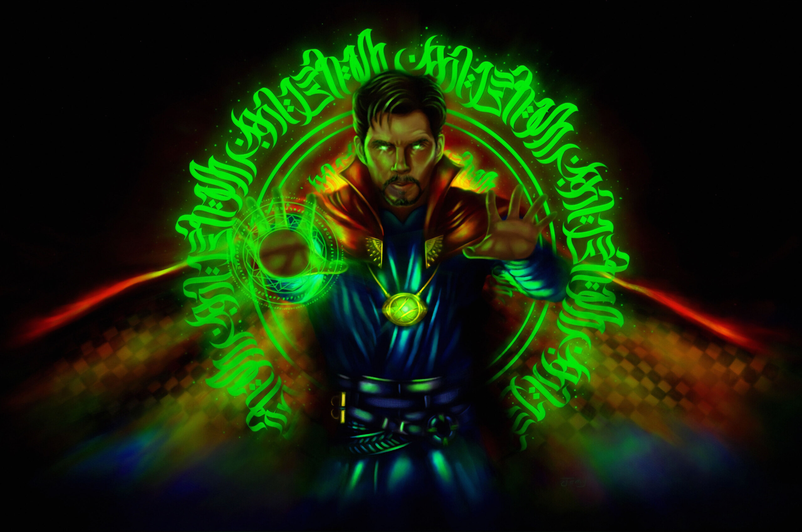 Doctor Strange In Time Stone Wallpapers