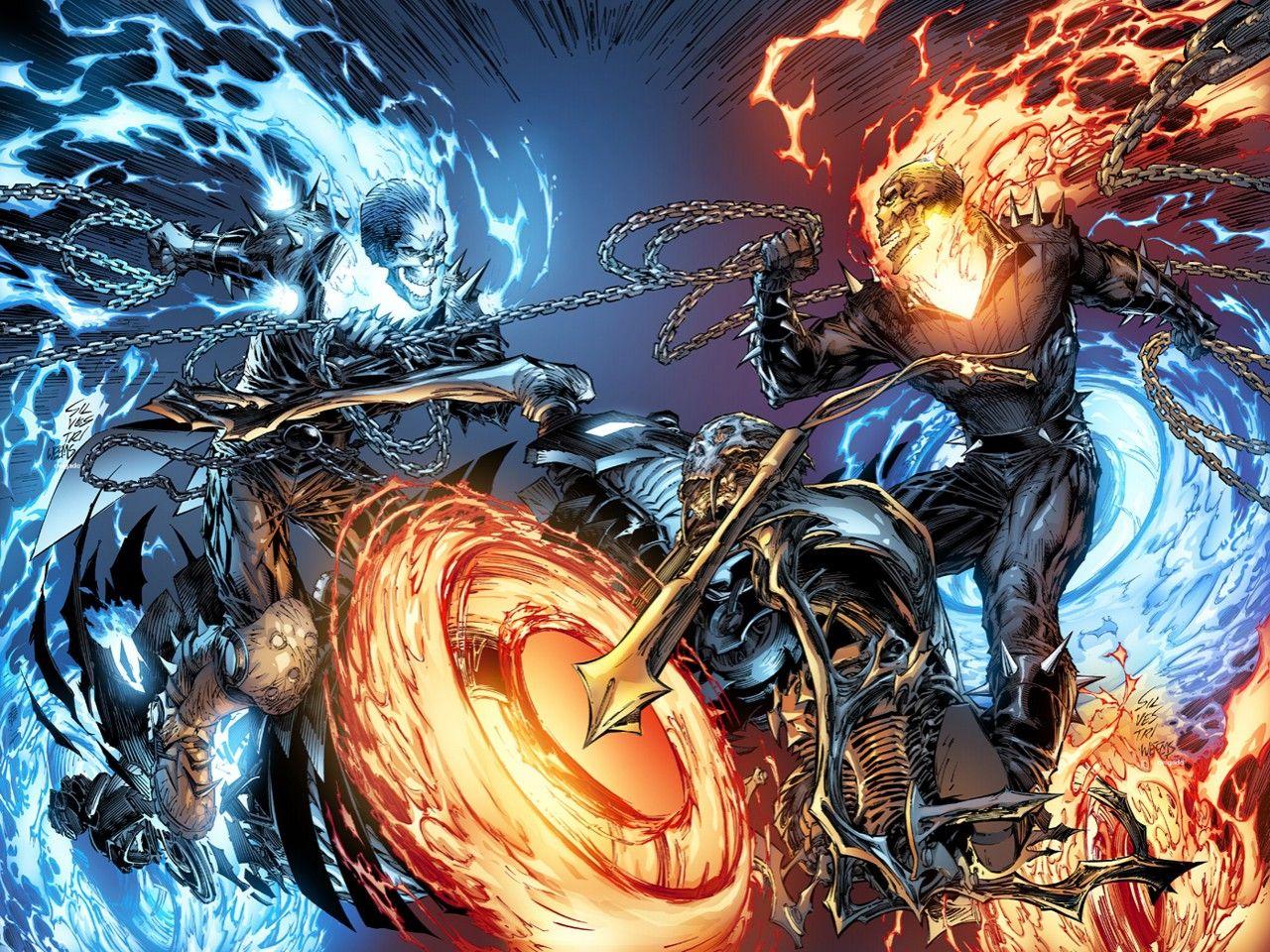 Ghost Rider And Baby Thanos Wallpapers