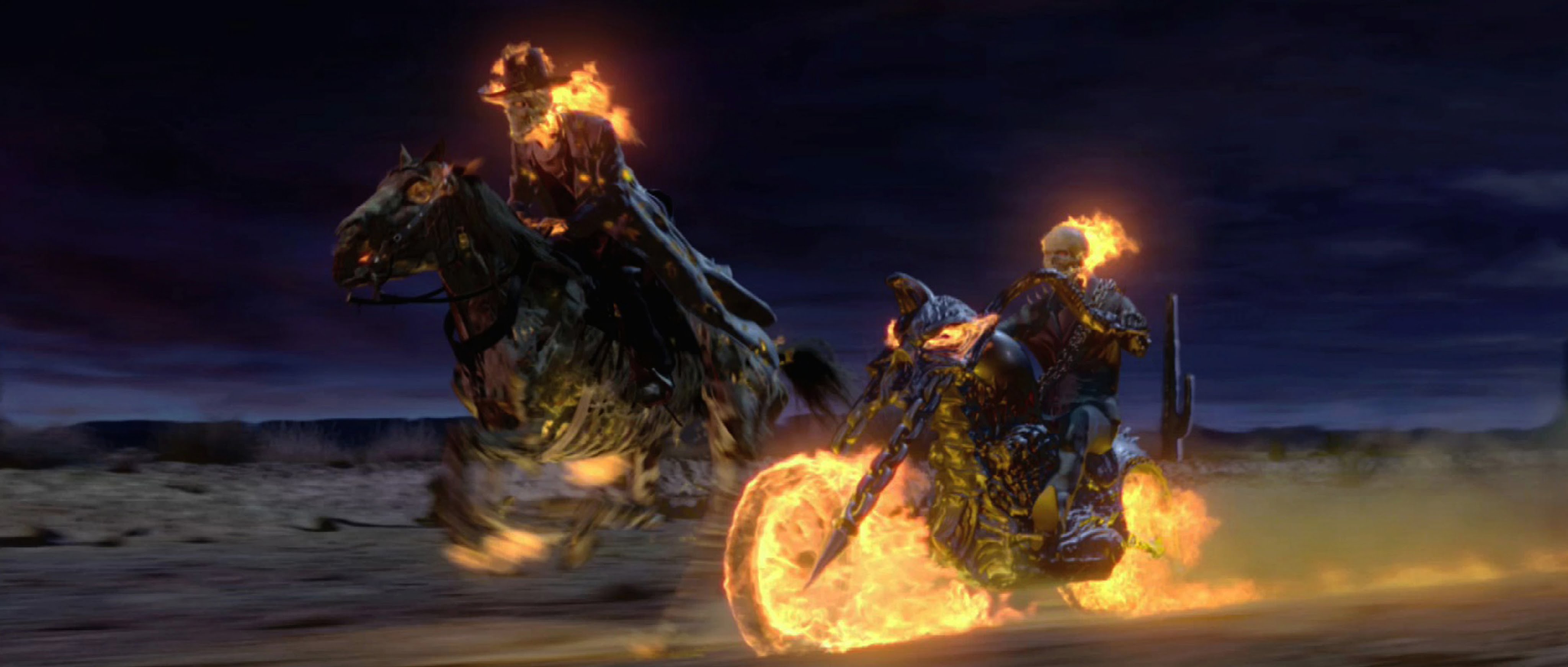 Ghost Rider Horse Riding Wallpapers