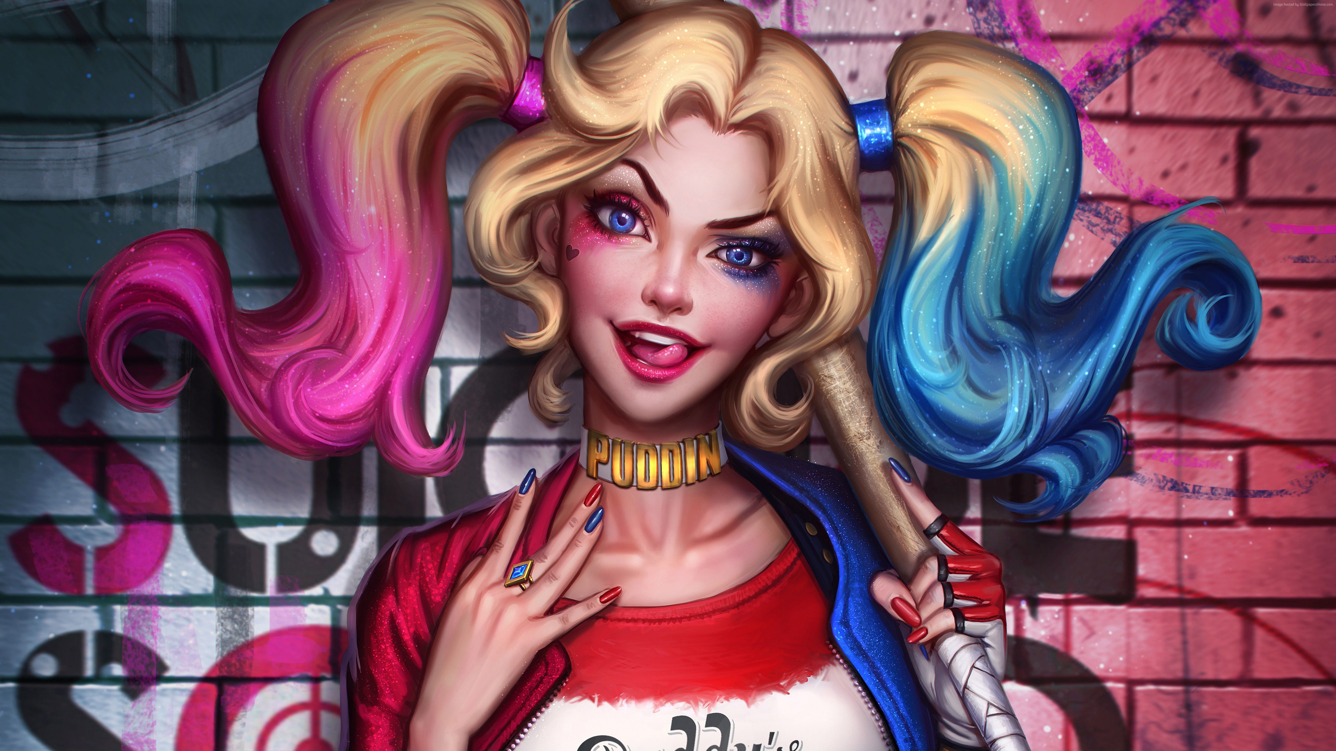 Harley Quinn Cute Smile Wallpapers