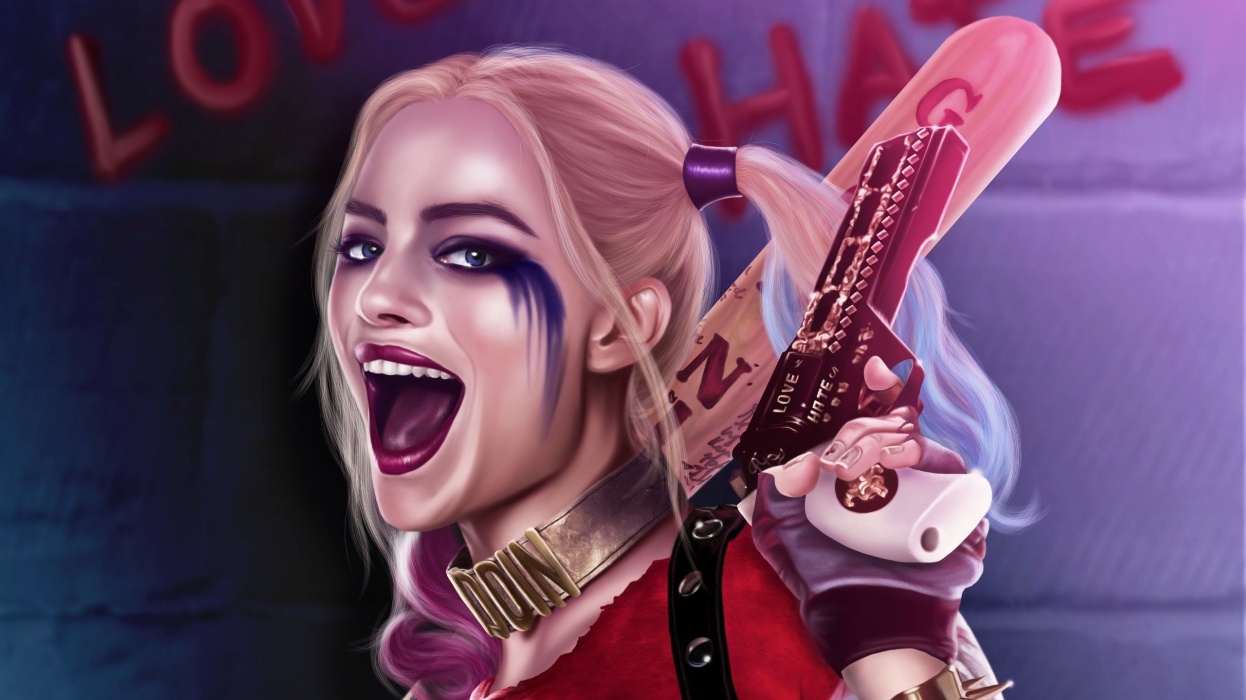 Harley Quinn Cute Smile Wallpapers