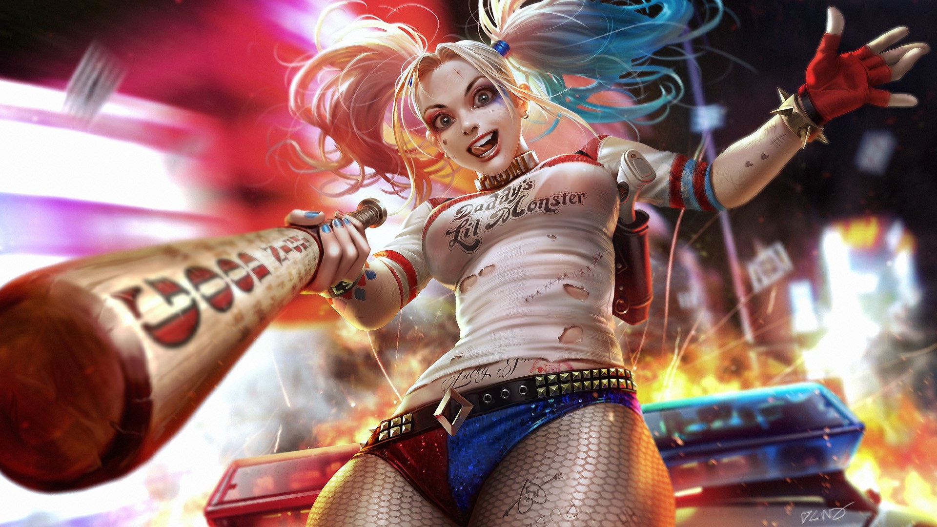 Harley Quinn Cute Smile Wallpapers