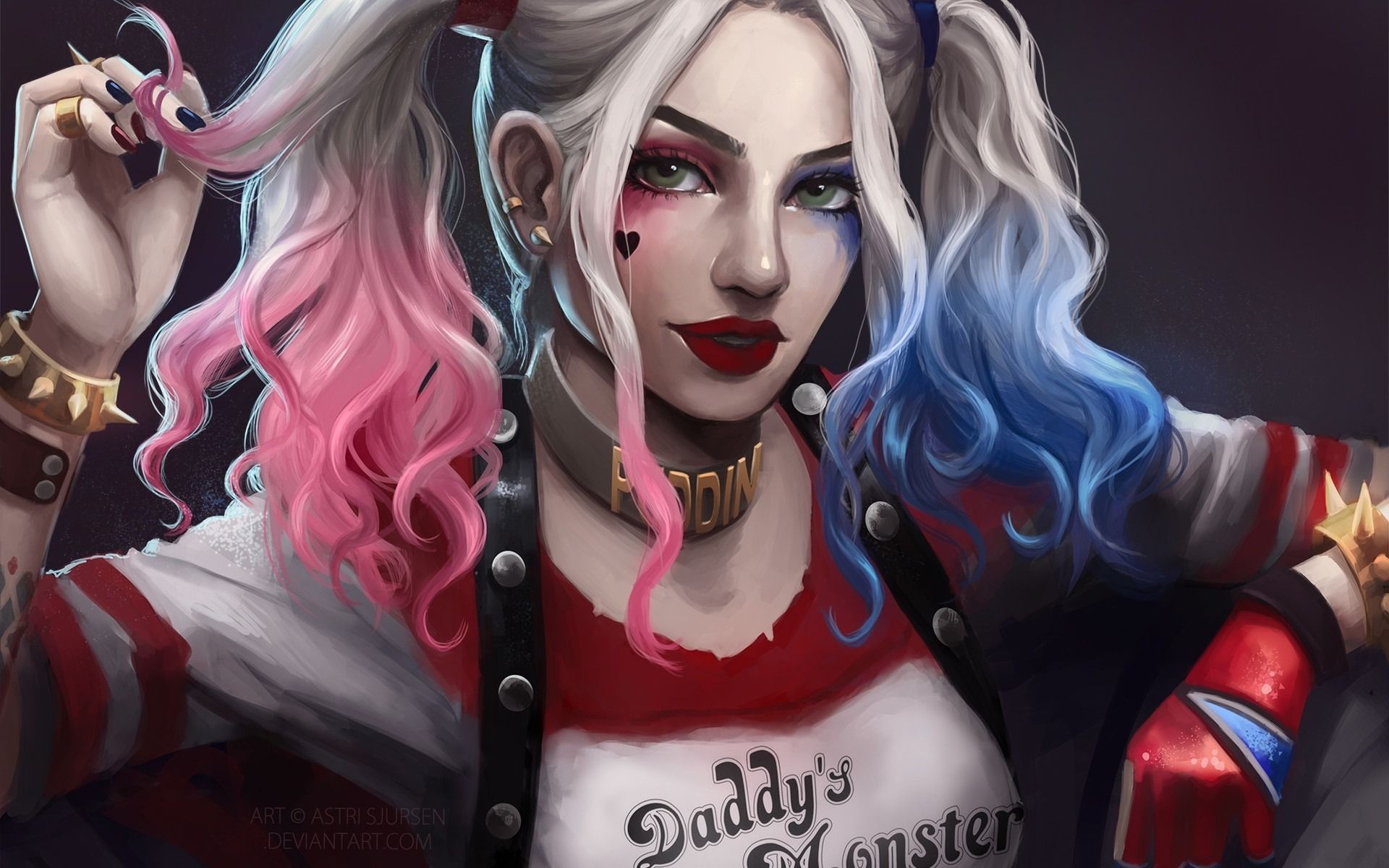 Harley Quinn Illustration Wallpapers